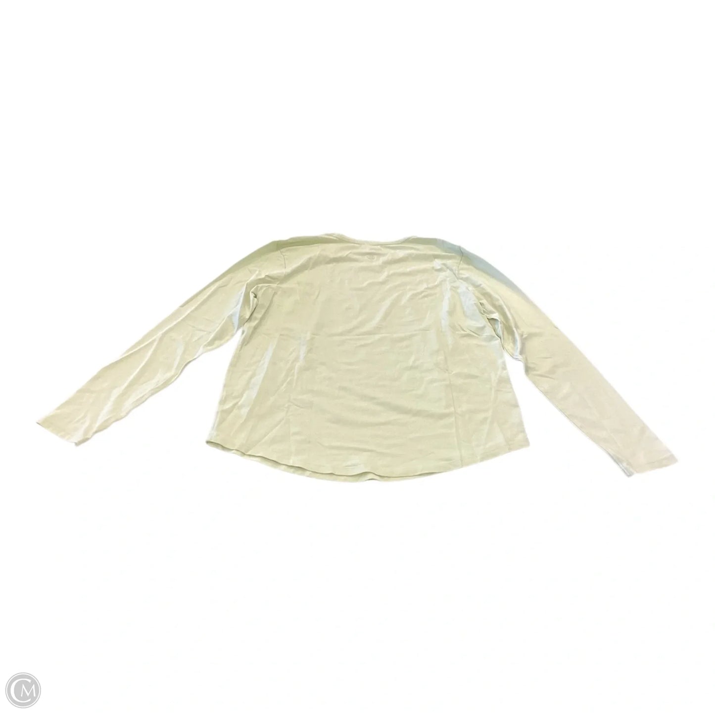Athletic Top Long Sleeve Crewneck By Lululemon In Green, Size: 8