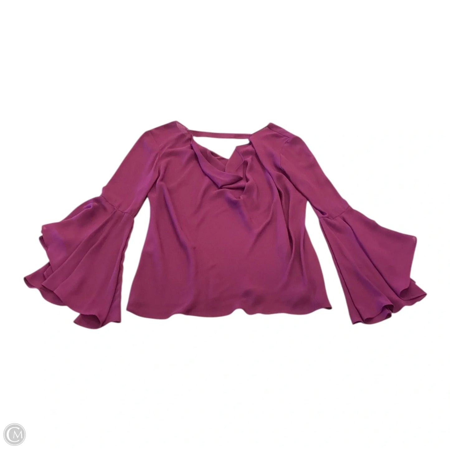 Top 3/4 Sleeve By White House Black Market In Purple, Size: 2