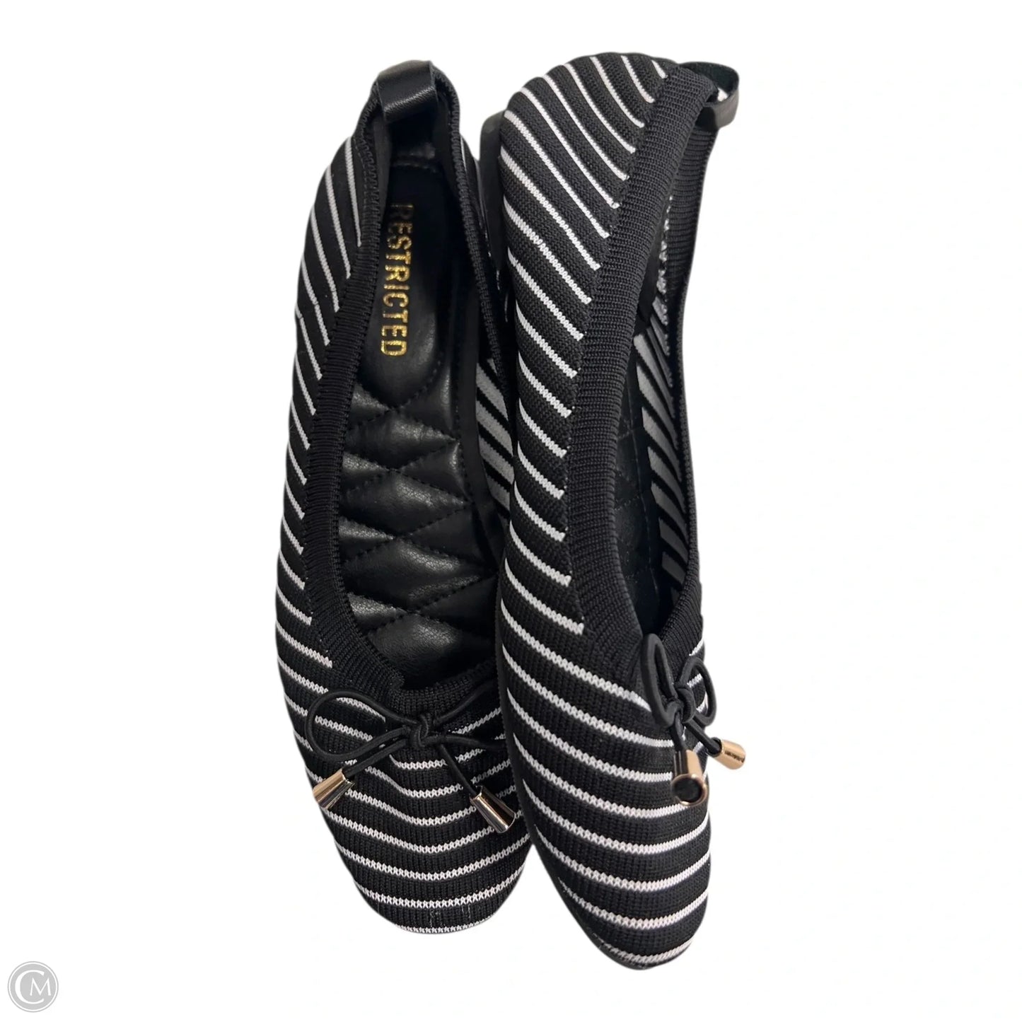 Shoes Flats By Restricted In Striped Pattern, Size: 7.5
