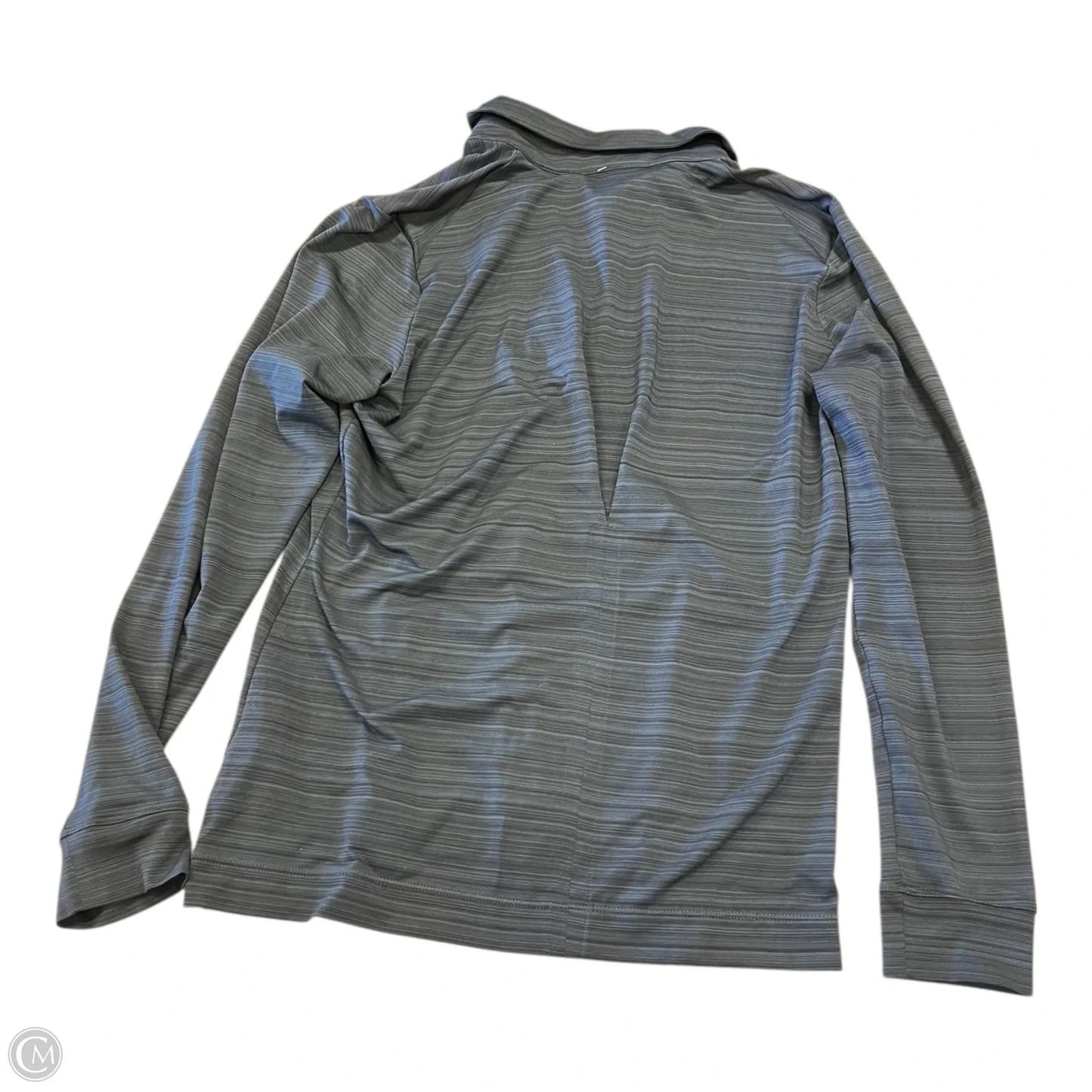 Top Long Sleeve By Nike Apparel In Navy, Size: M