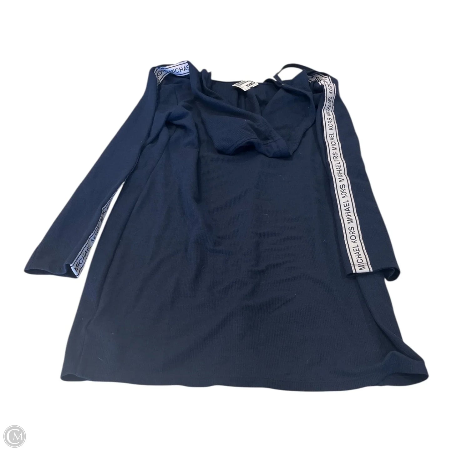 Tunic Long Sleeve By Michael By Michael Kors In Navy, Size: L
