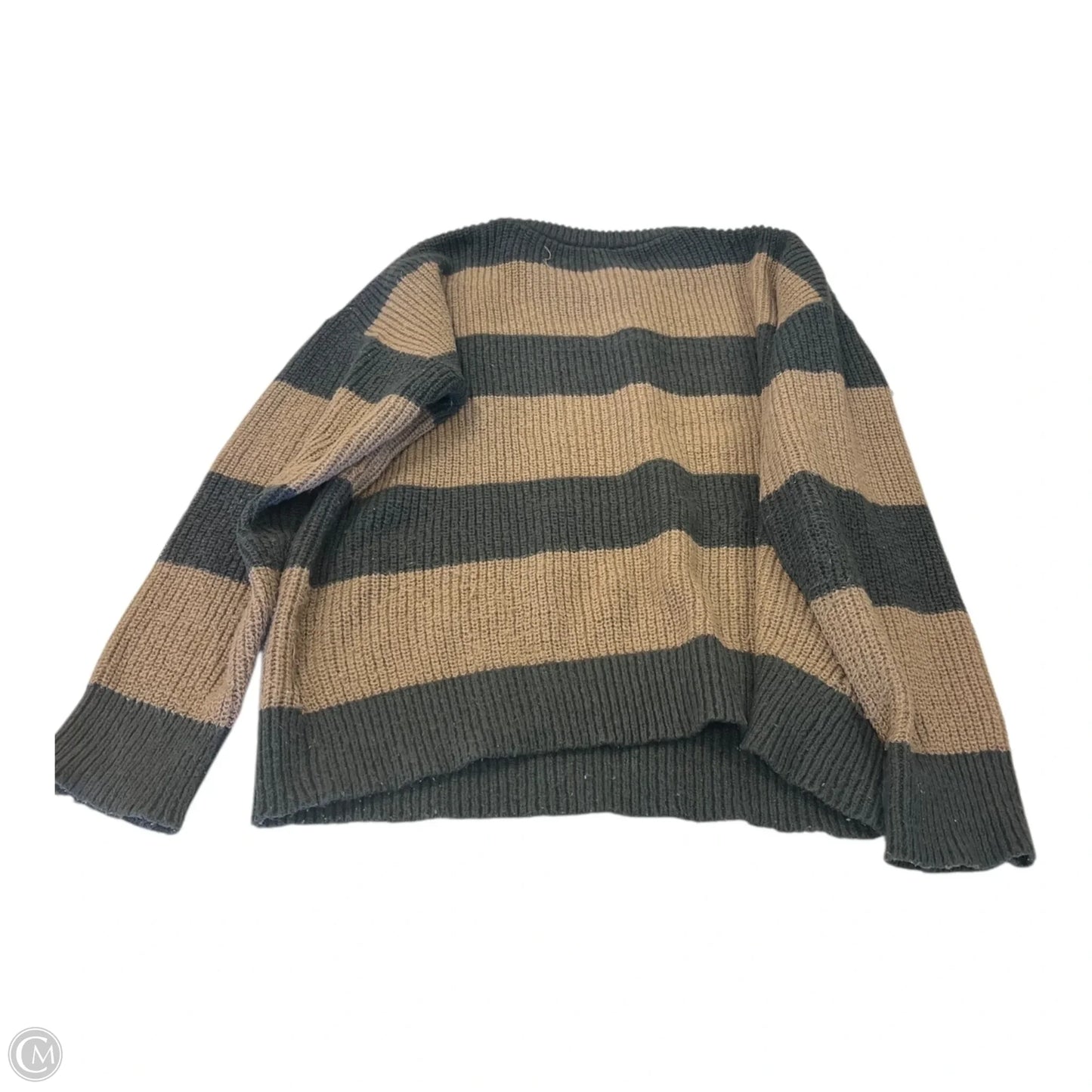 Sweater By Clothes Mentor In Striped Pattern, Size: S