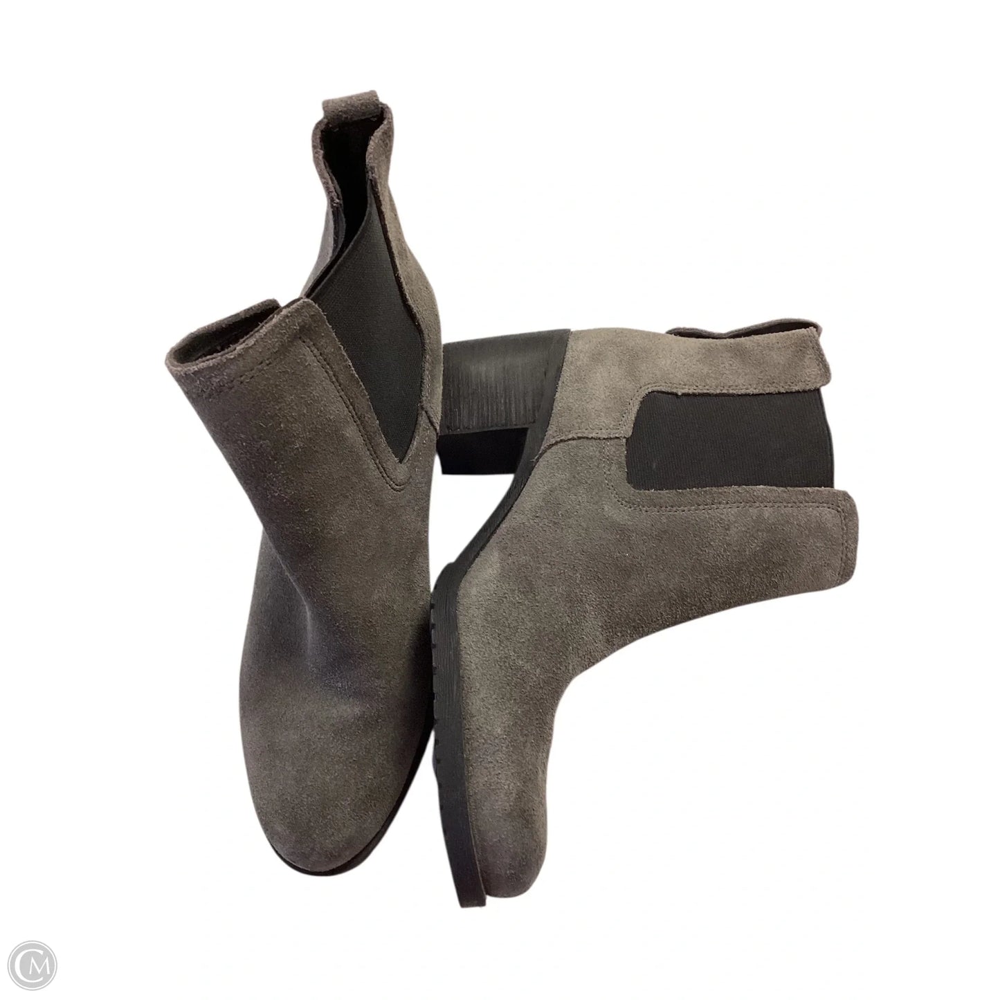 Boots Ankle Heels By Sam Edelman In Grey, Size: 8
