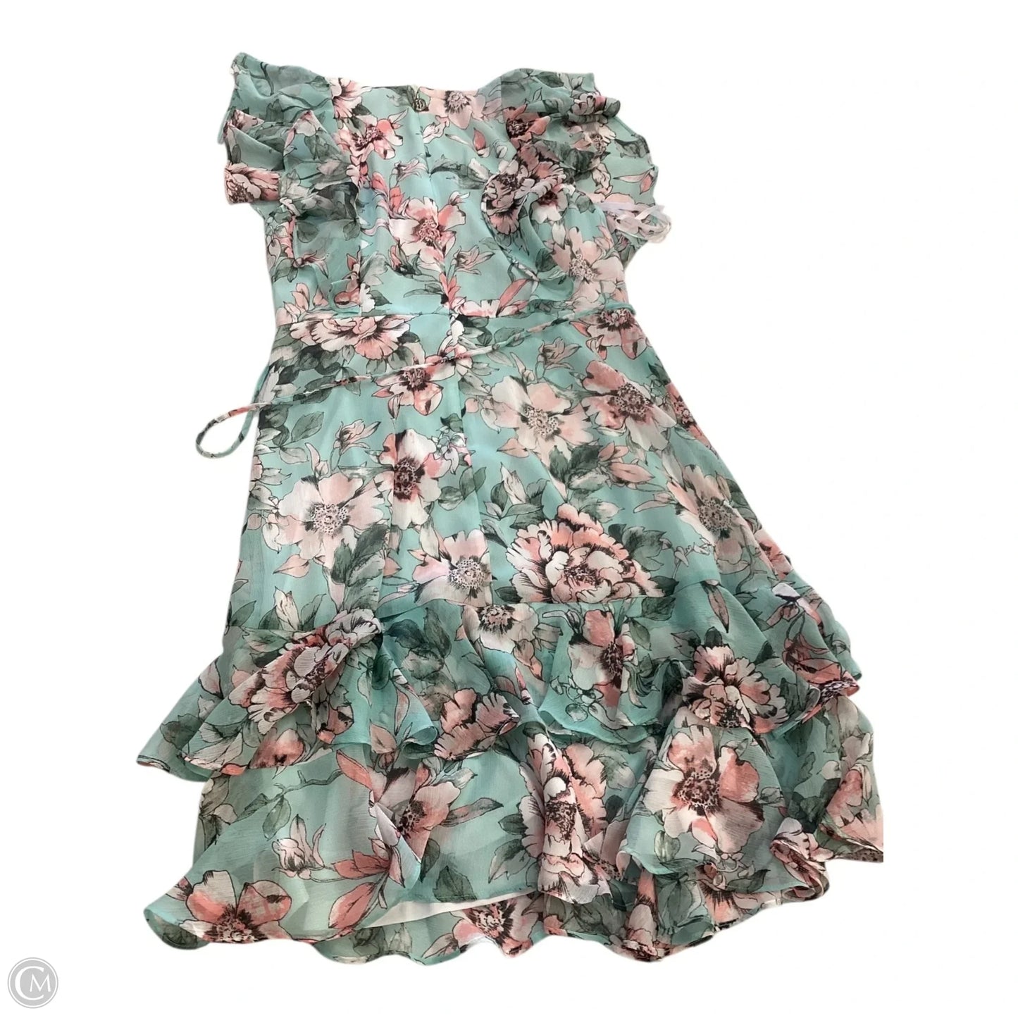 Dress Casual Midi By Tommy Hilfiger In Floral Print, Size: 8