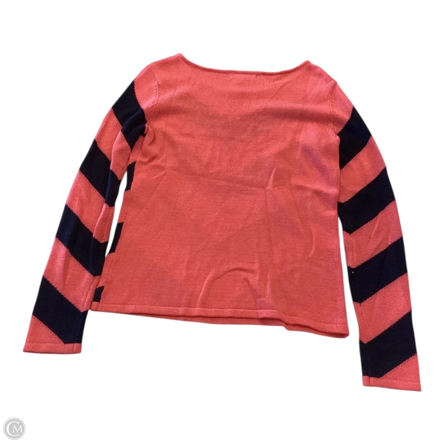 Sweater By Liz Claiborne In Striped Pattern, Size: S