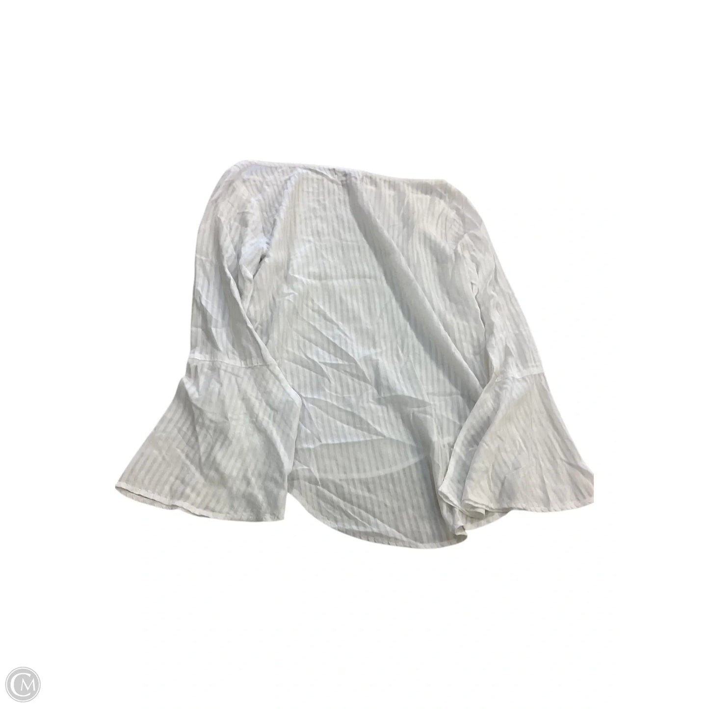 Top Long Sleeve By Bella Dahl In White, Size: M