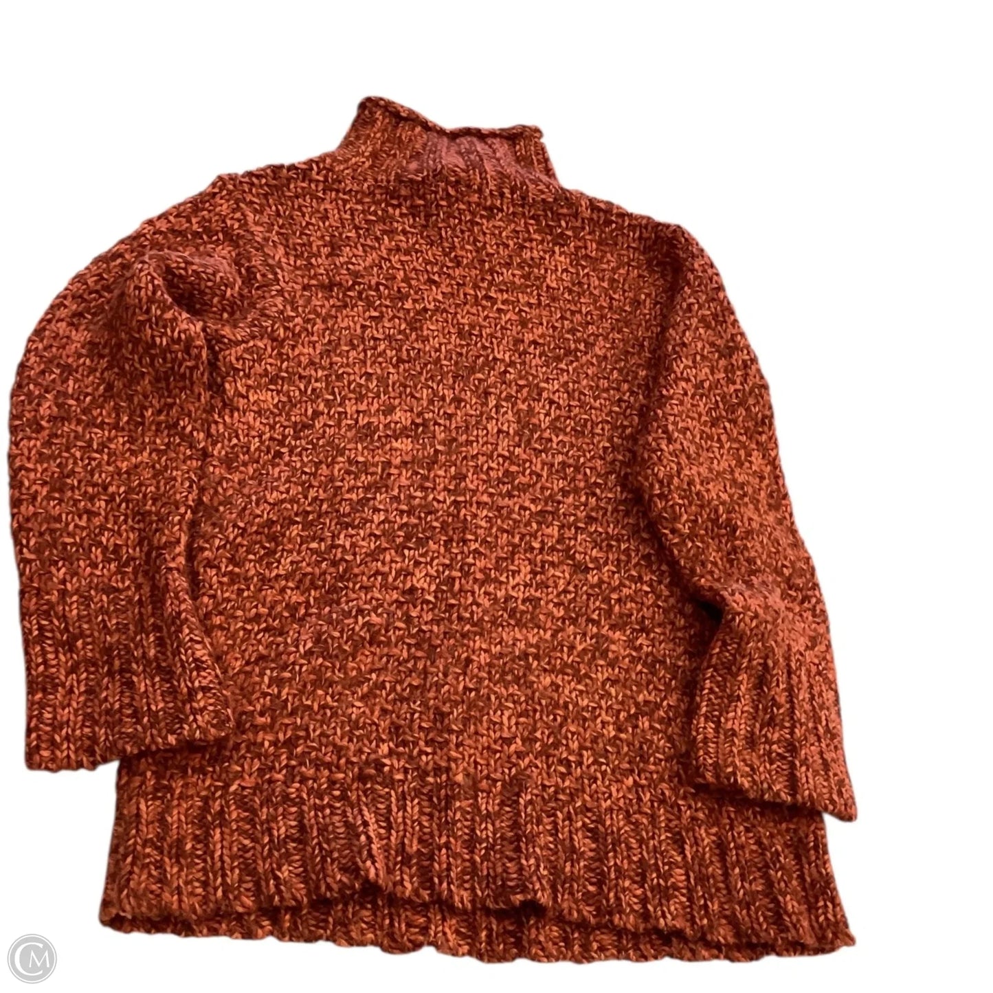 Sweater By Talbots In Orange, Size: M