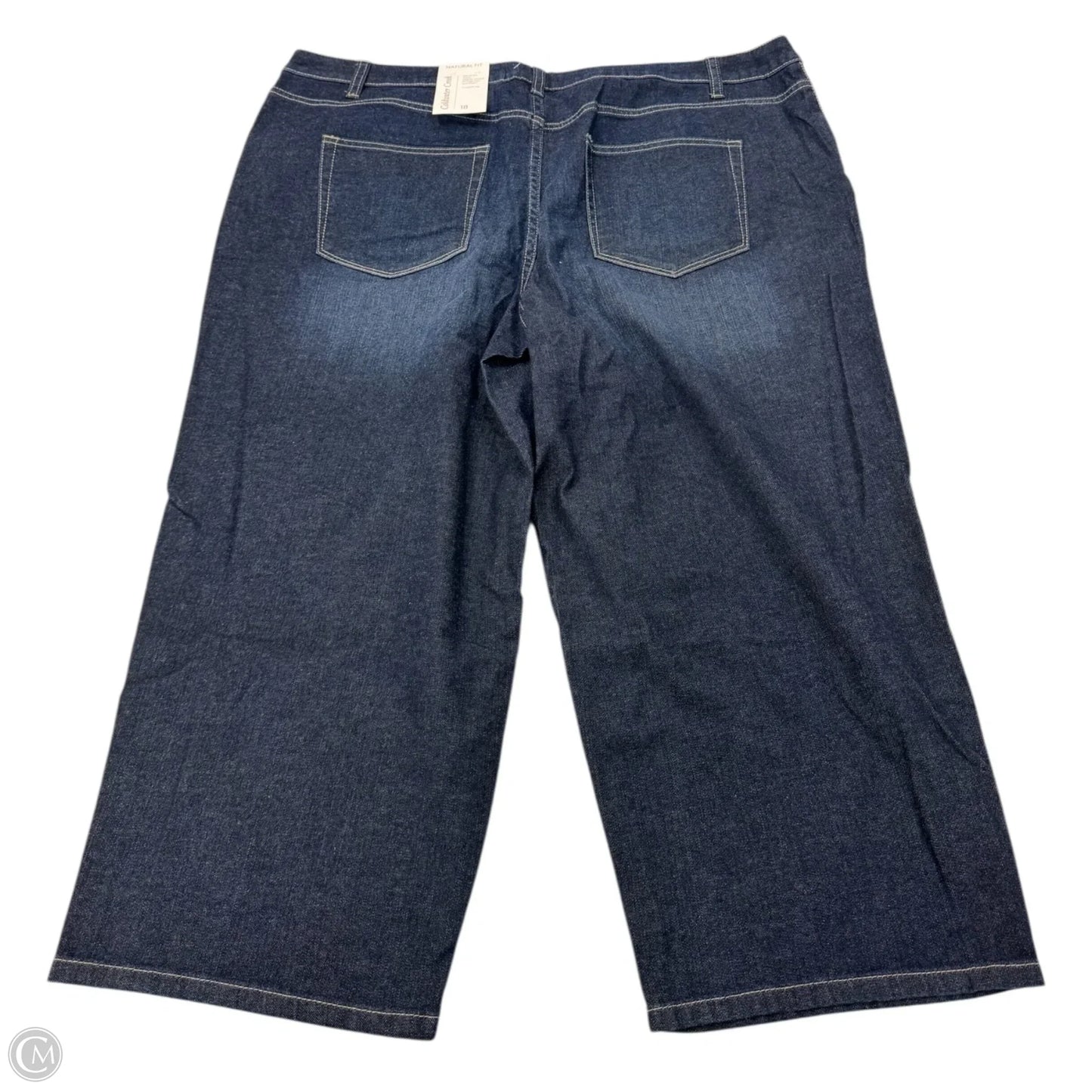 Capris By Coldwater Creek In Blue Denim, Size: 0