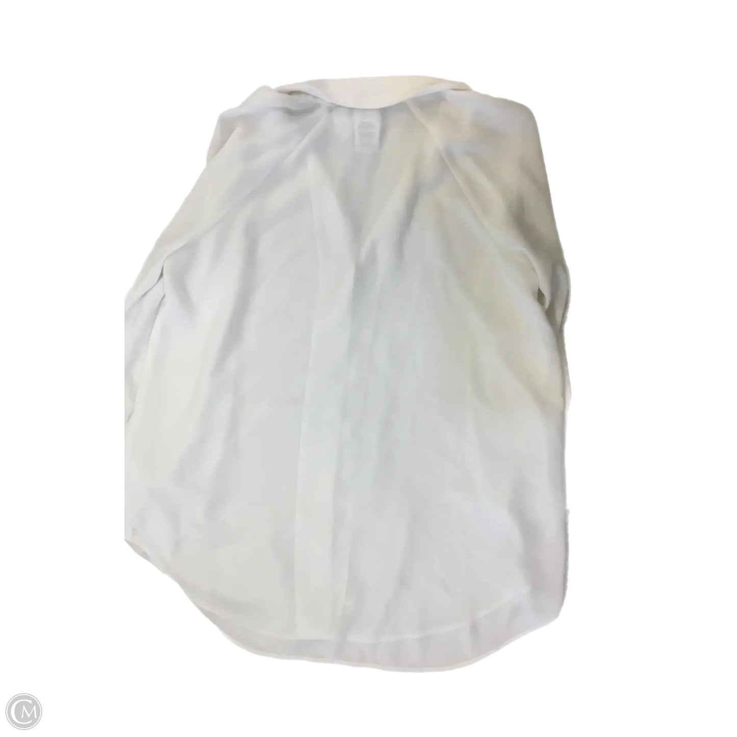 Top Long Sleeve Basic By Cabi In White, Size: Xxs