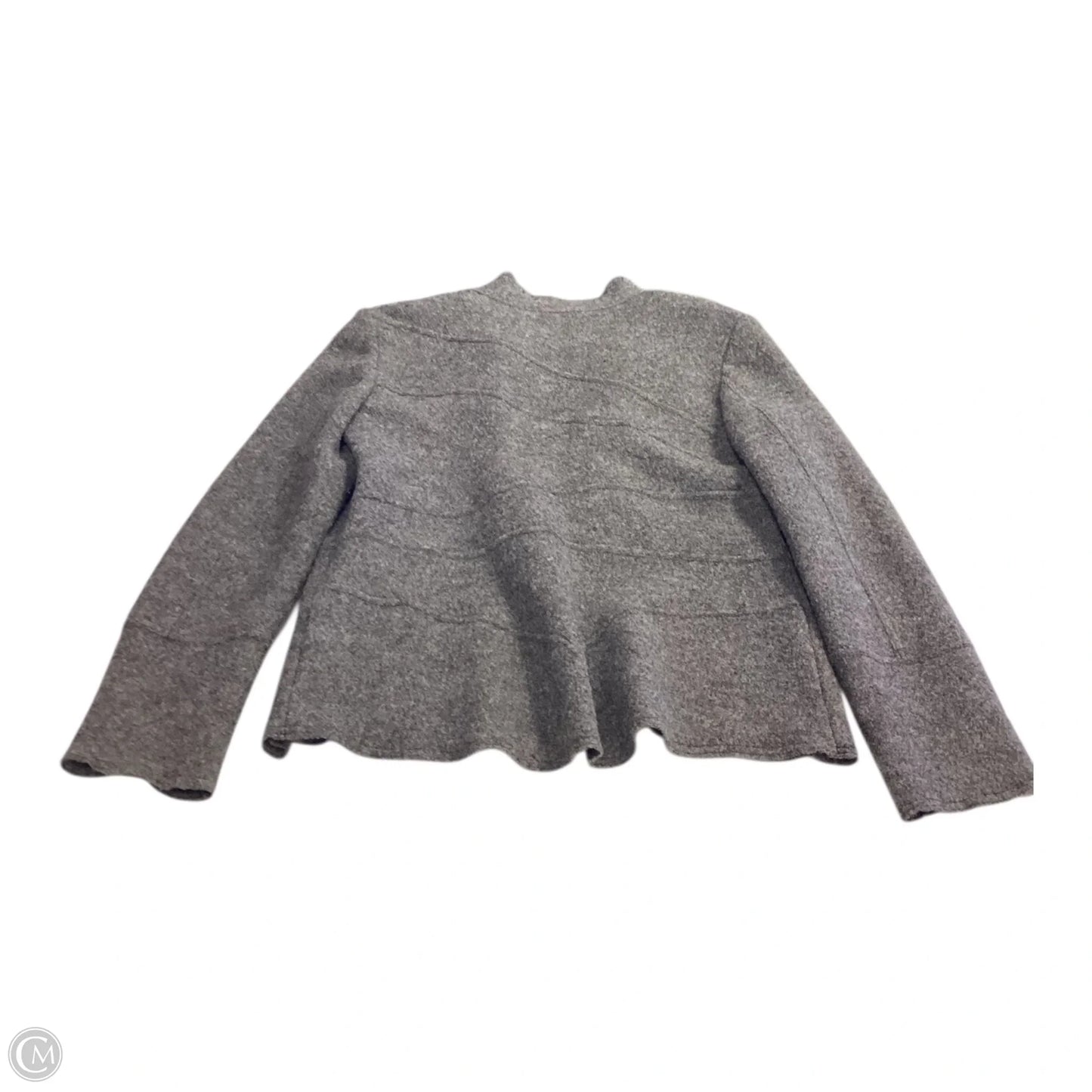 Blazer By Clothes Mentor In Grey, Size: M