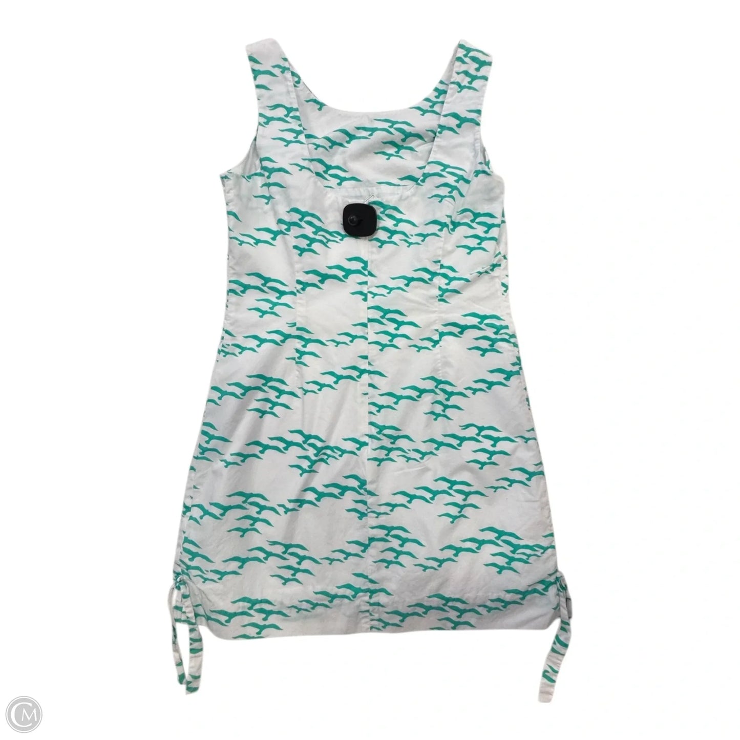 Dress Designer By Lilly Pulitzer In Green & White, Size: 6