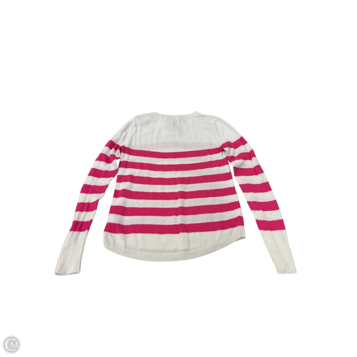 Sweater Designer By Lilly Pulitzer In Pink & White, Size: S