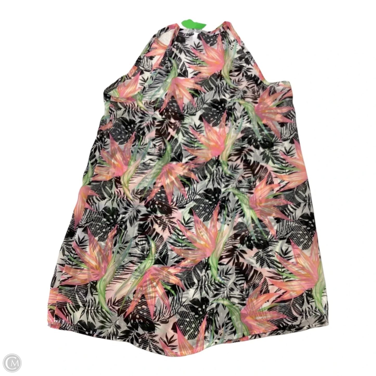 Swimwear Cover-up By Arizona In Tropical Print, Size: S