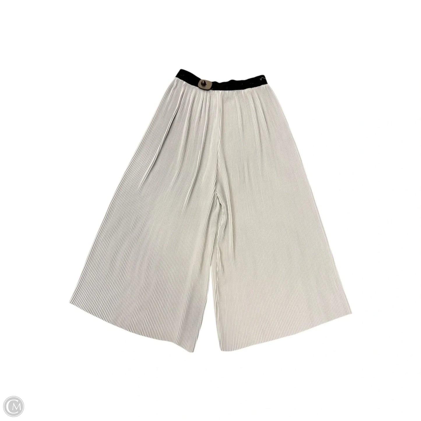 Capris By Zara Basic In Blue/grey, Size: M
