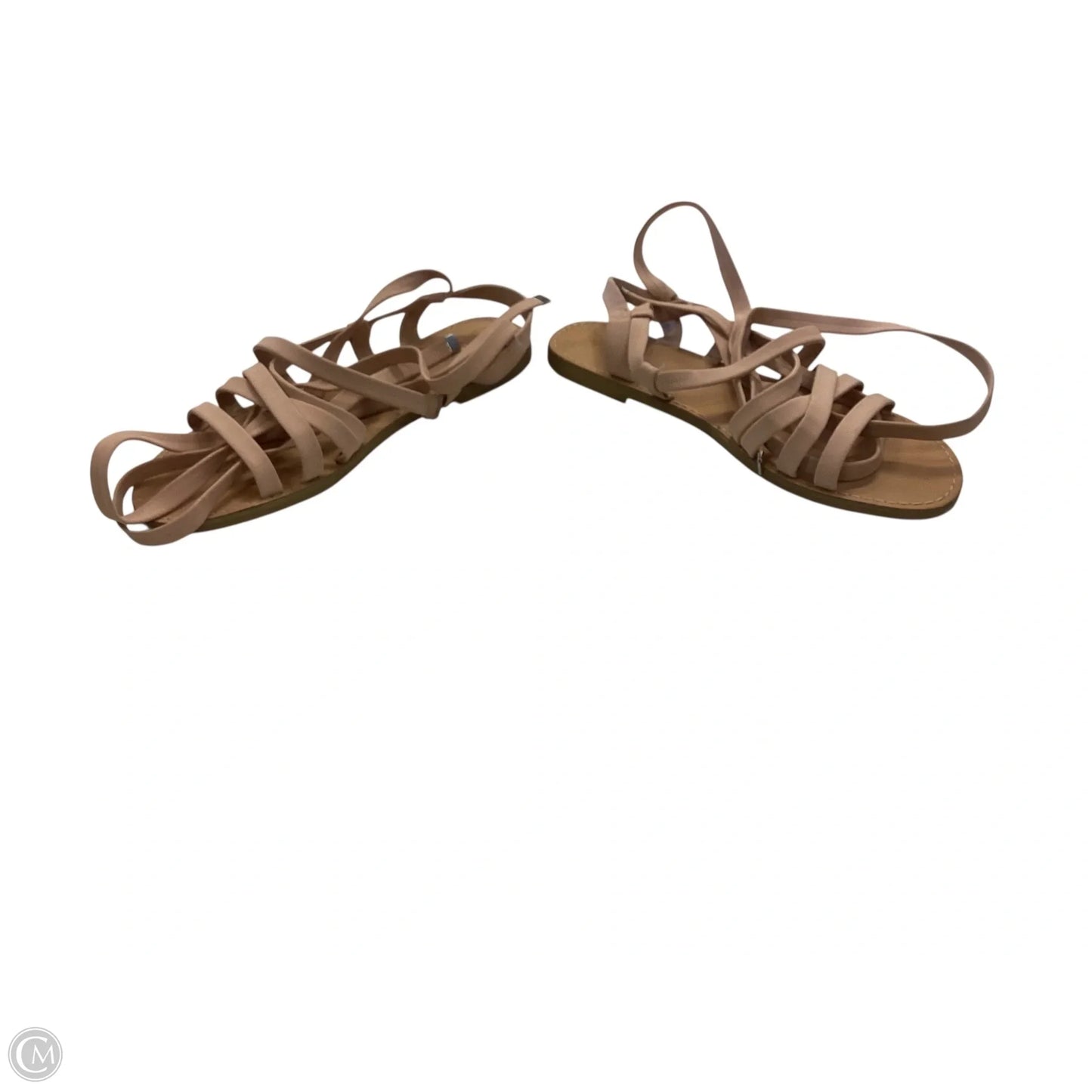 Sandals Flats By Xoxo In Tan, Size: 7.5