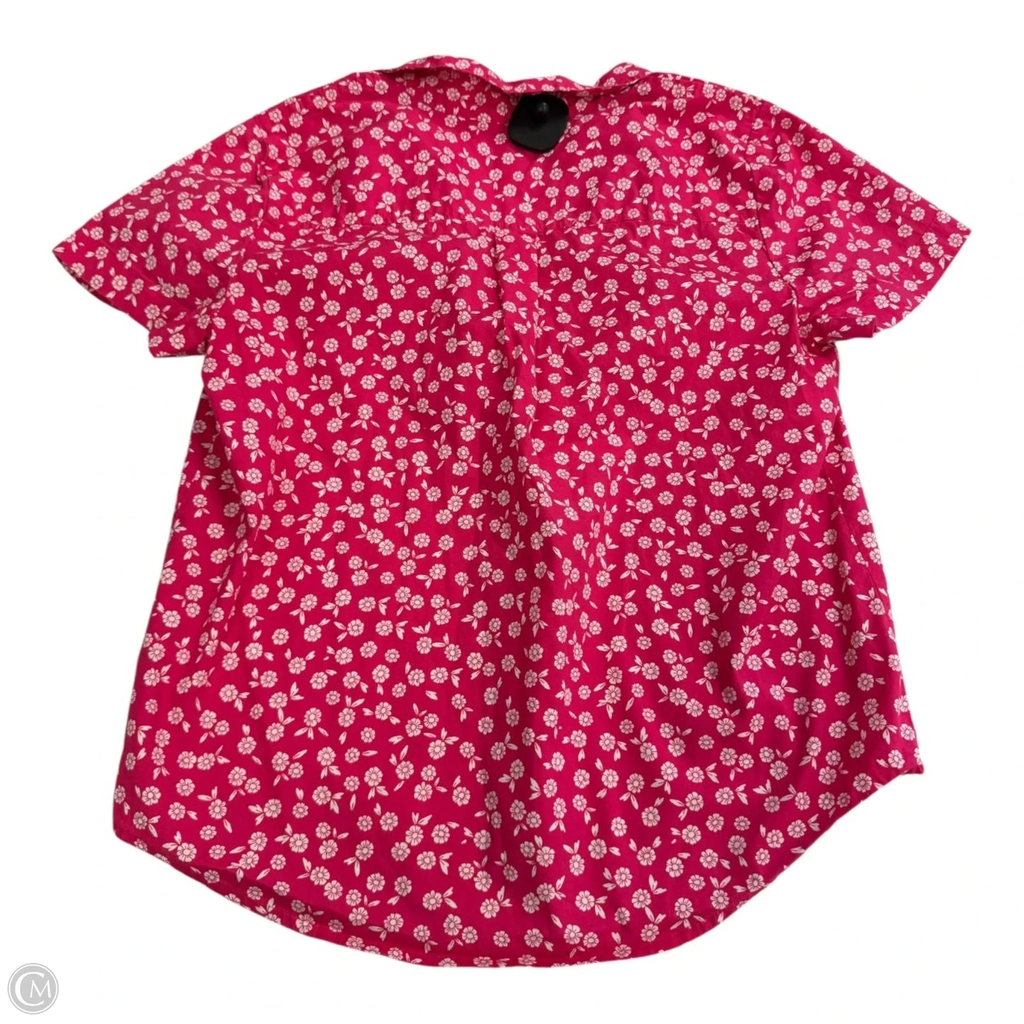 Top Short Sleeve By J. Crew In Floral Print, Size: S
