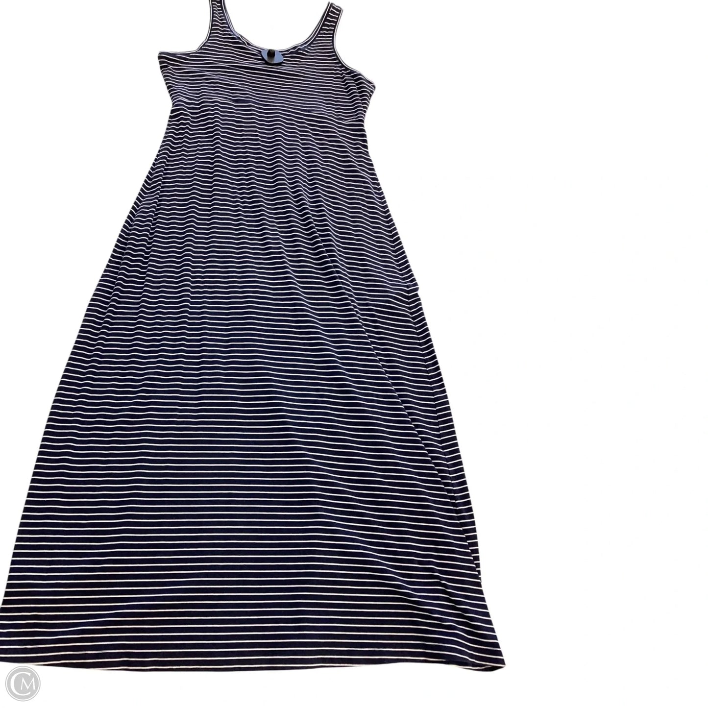 Dress Casual Maxi By Columbia In Striped Pattern, Size: L