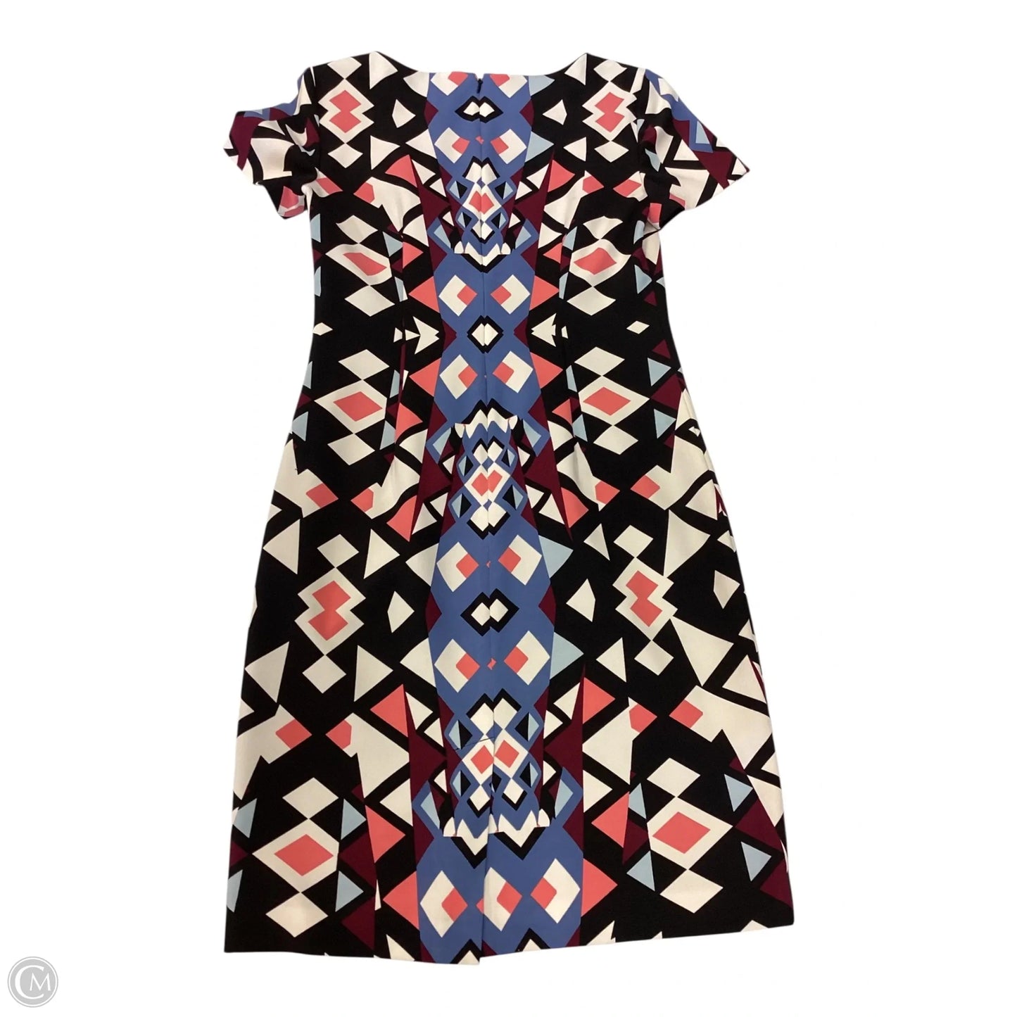 Dress Work By Talbots In Geometric Pattern, Size: 2