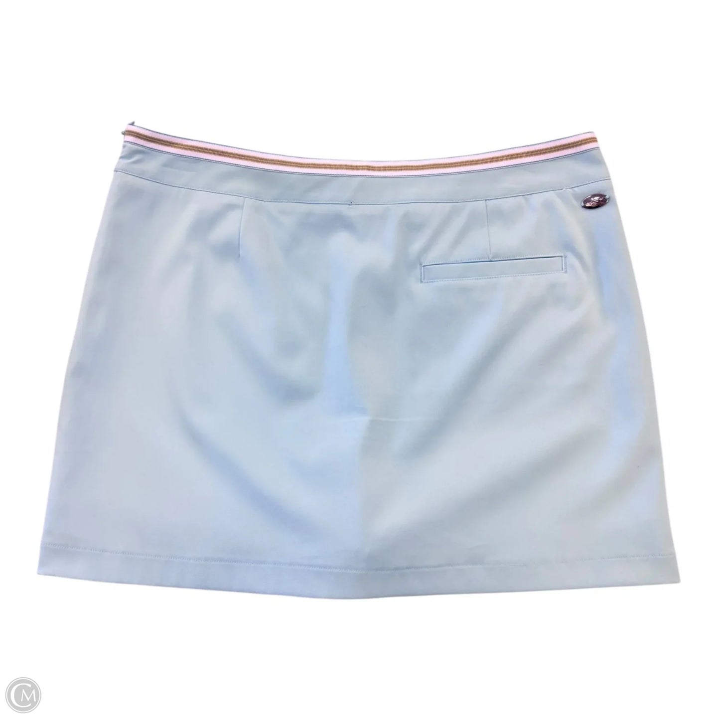 Athletic Skort By Clothes Mentor In Blue & Purple, Size: 4