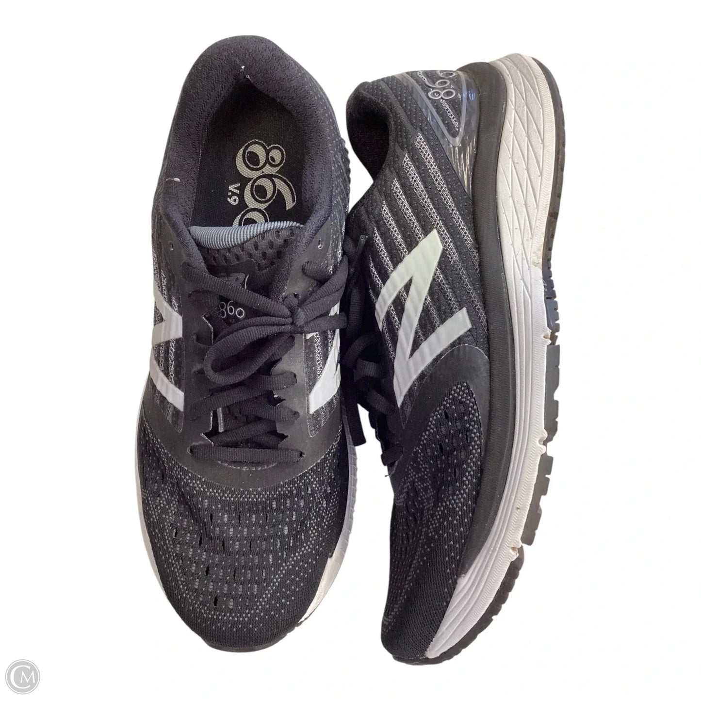 Shoes Athletic By New Balance In Black & Grey, Size: 10