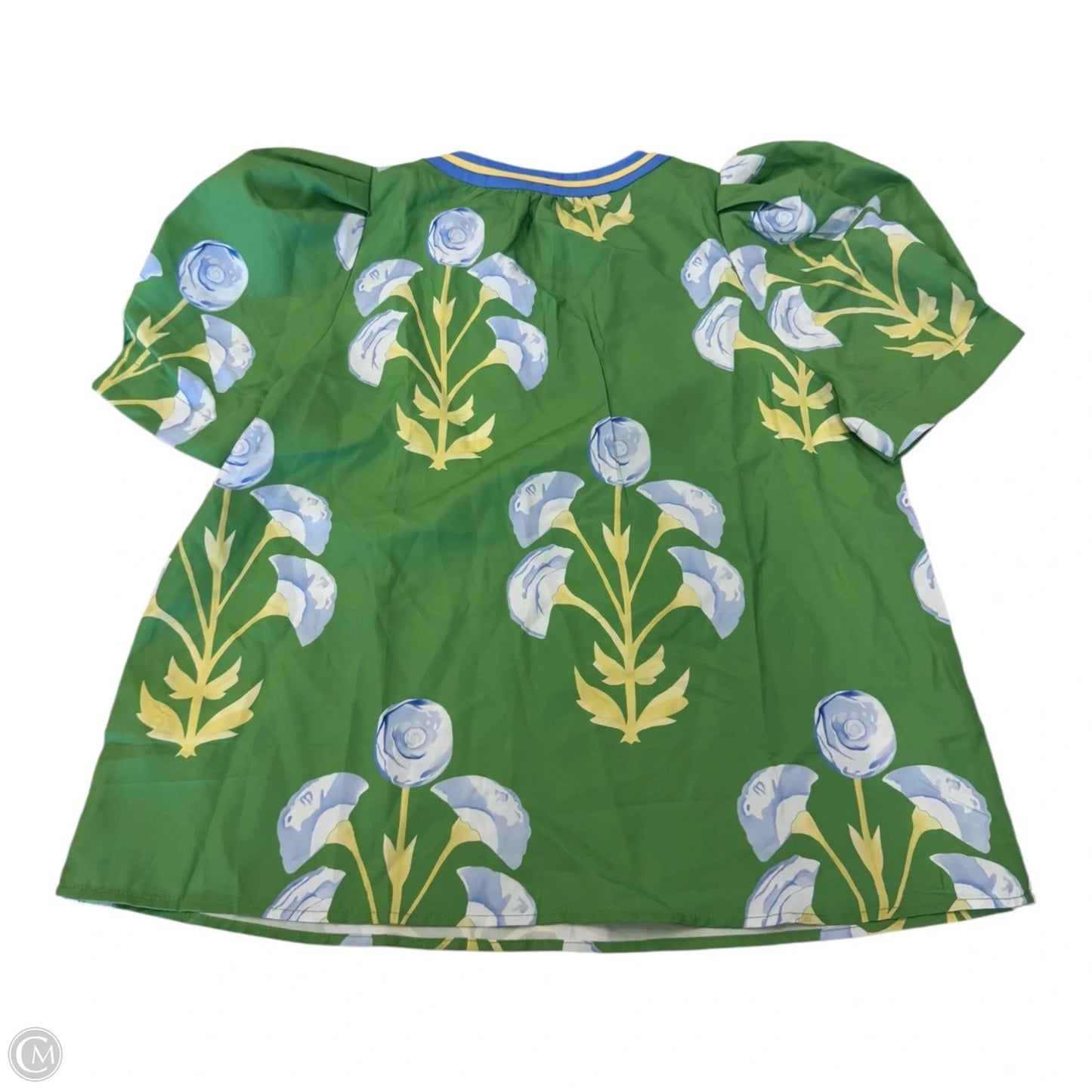 Top Short Sleeve By Clothes Mentor In Floral Print, Size: S
