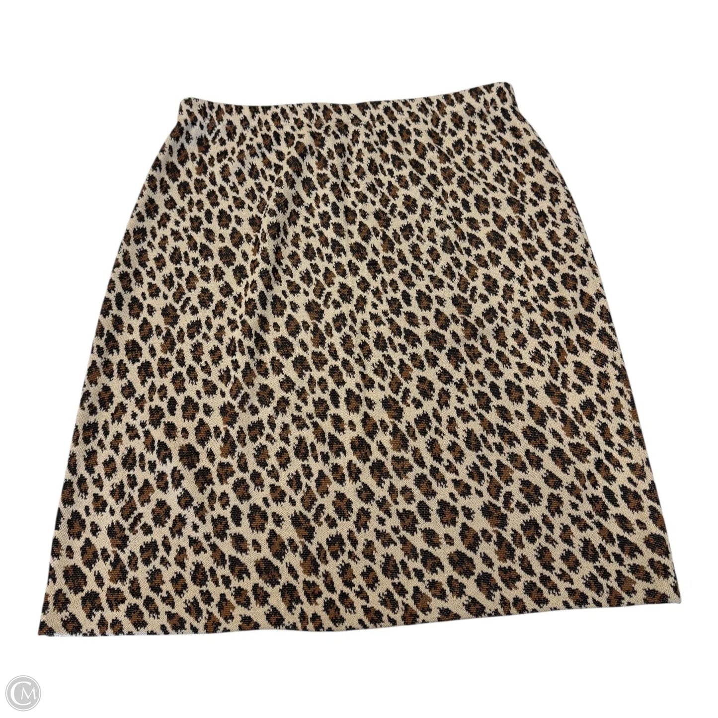 Skirt Luxury Designer By St John Collection In Animal Print, Size: 16