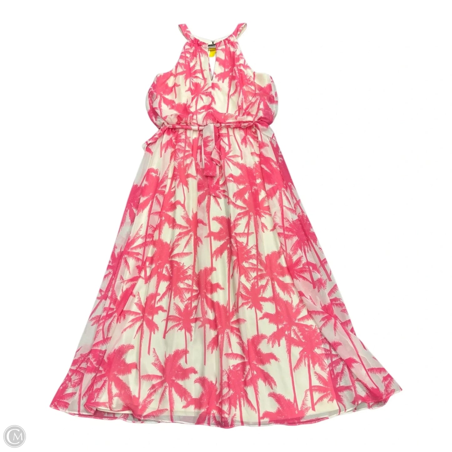 Dress Casual Maxi By Jessica Howard In Tropical Print, Size: 12