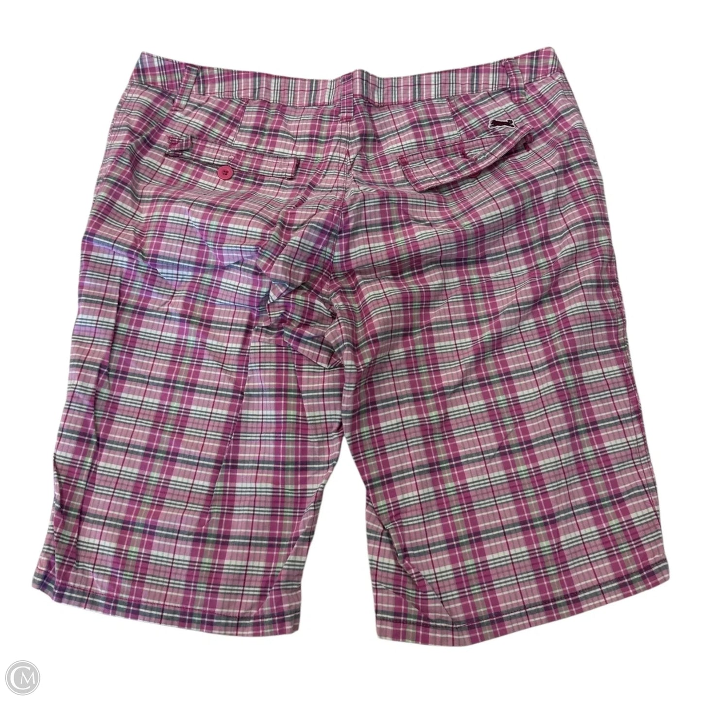 Shorts By Clothes Mentor In Plaid Pattern, Size: 16
