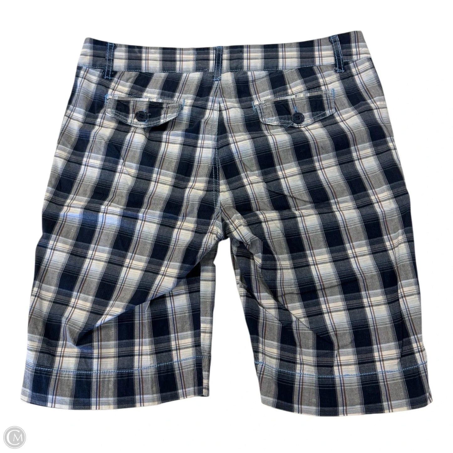 Shorts By Clothes Mentor In Plaid Pattern, Size: 14