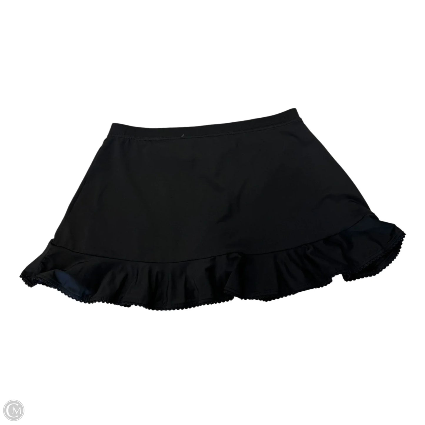 Athletic Skort By Fila In Black, Size: L