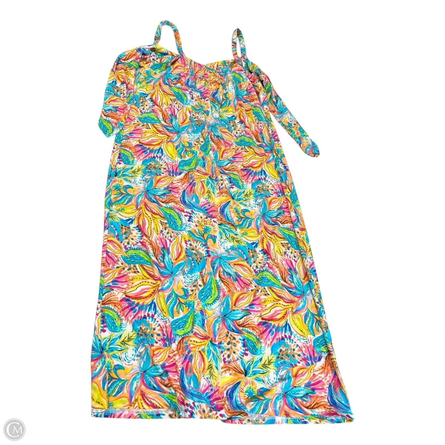 Dress Casual Maxi By Stella Parker In Floral Print, Size: L