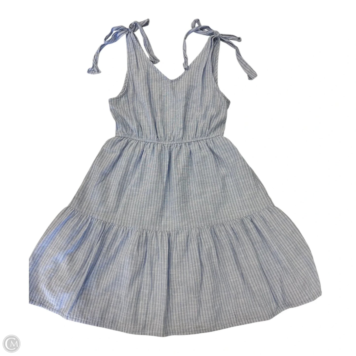 Dress Casual Short By Moon River In Striped Pattern, Size: S