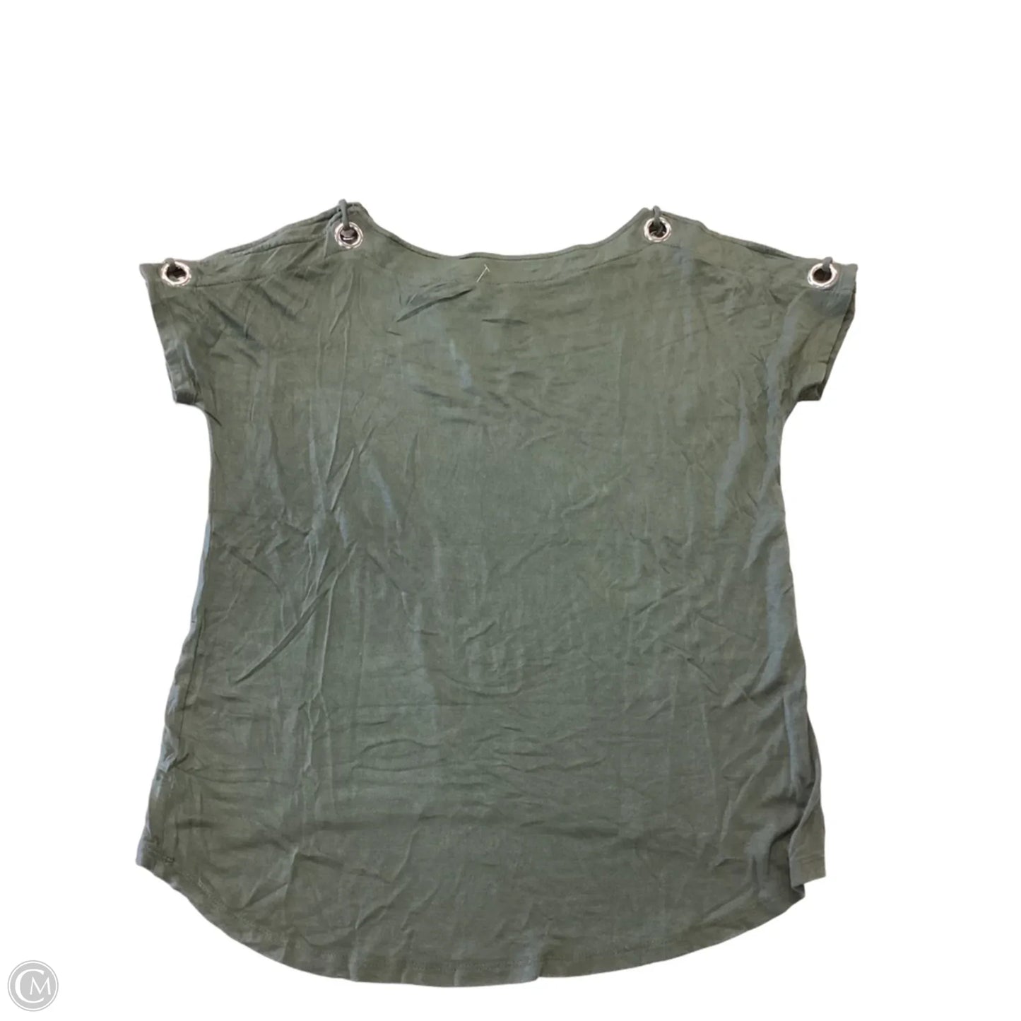 Top Short Sleeve By Cable And Gauge In Green, Size: Xs