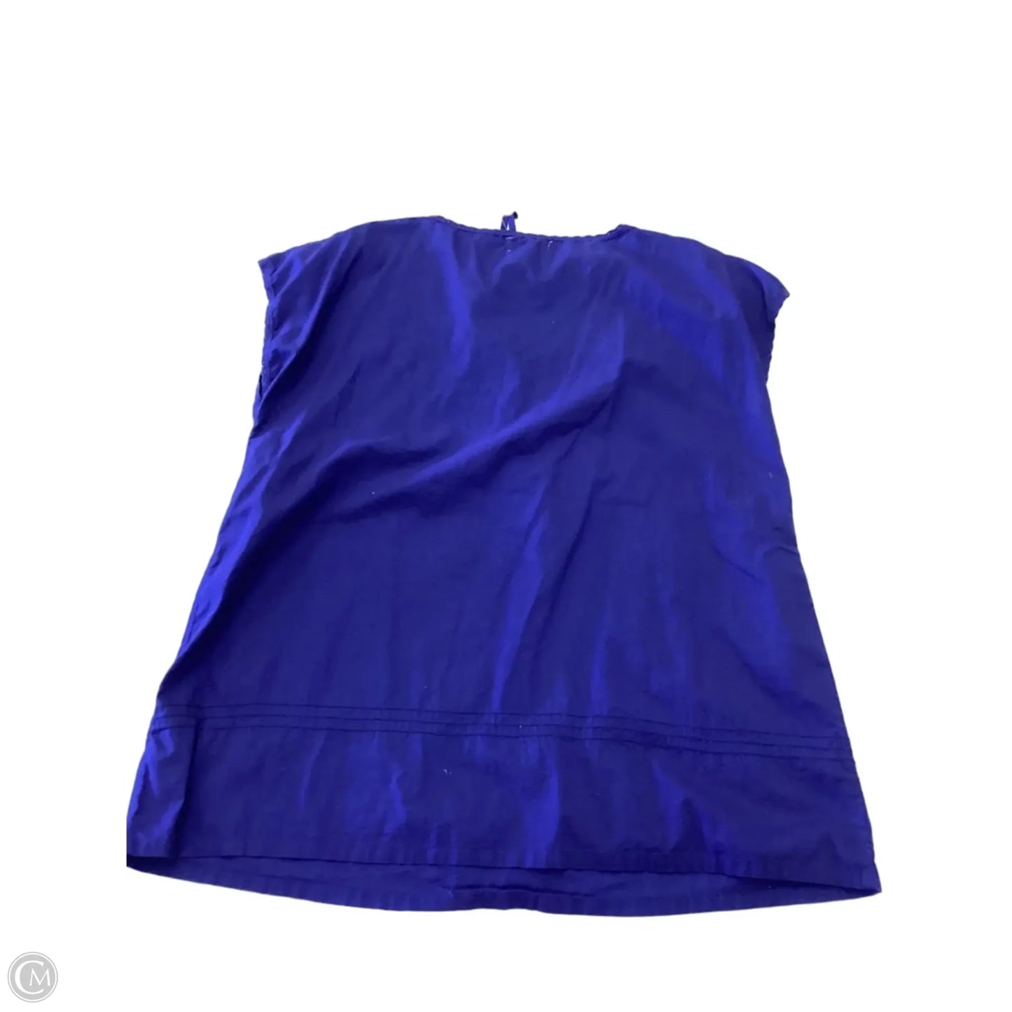 Top Sleeveless By Izod In Navy, Size: L