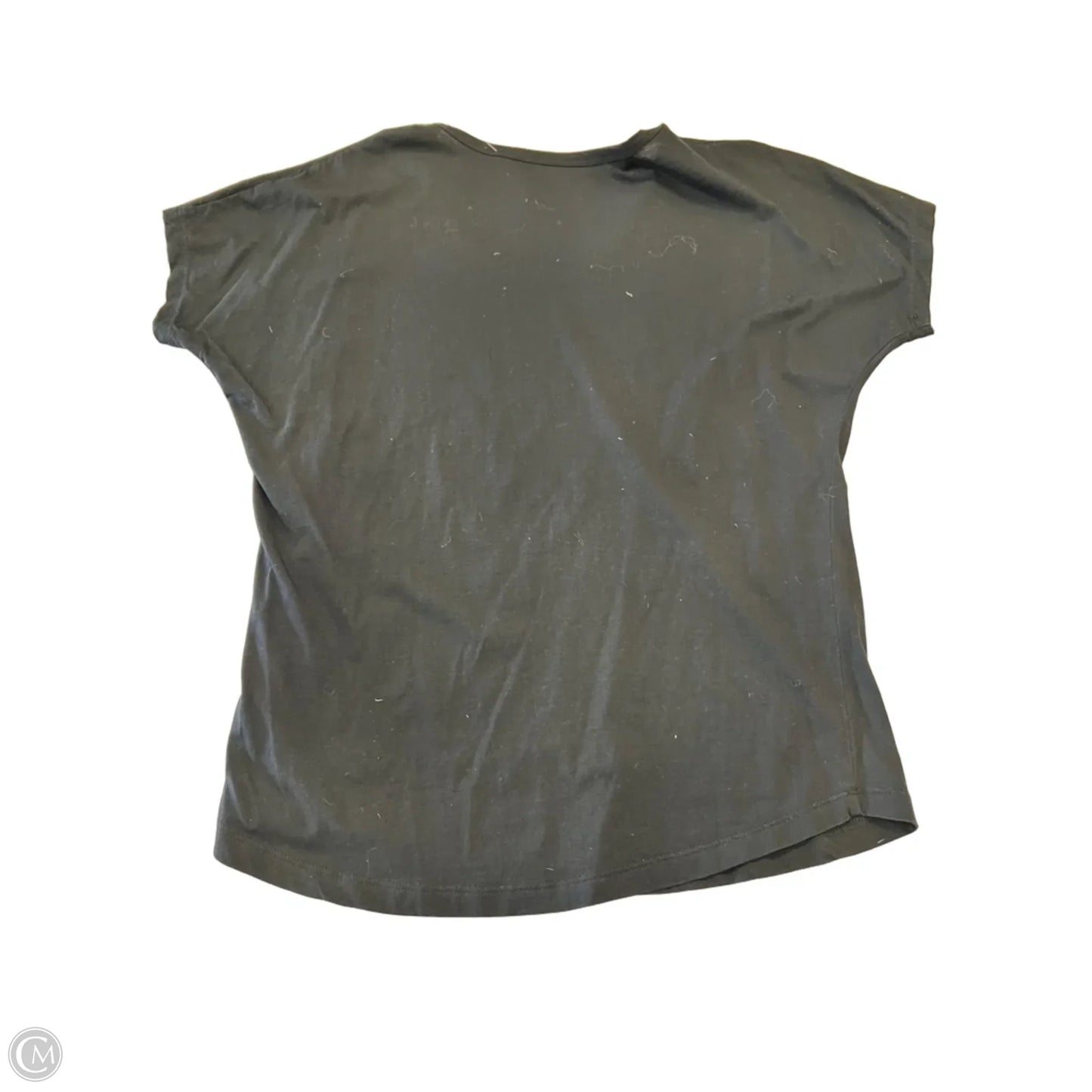Top Short Sleeve Designer By Michael Kors In Black, Size: S