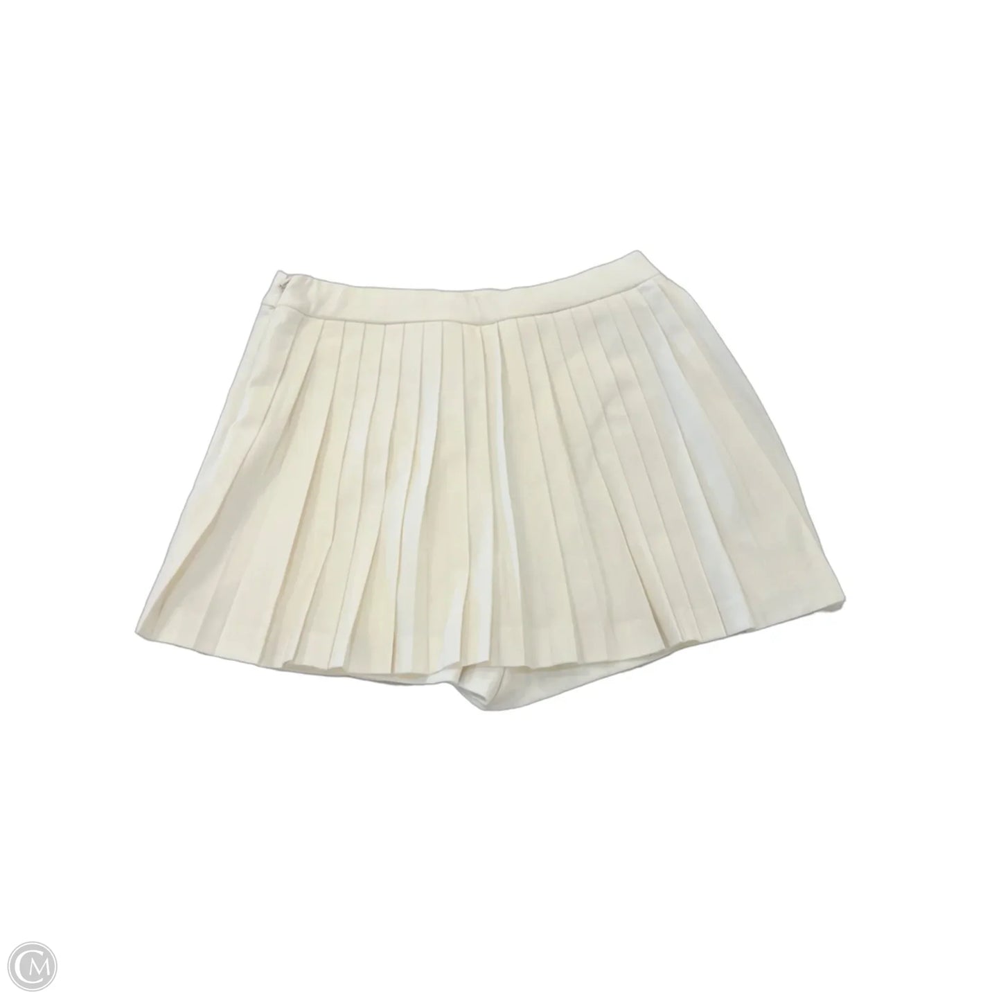Skort By Abercrombie And Fitch In Cream, Size: M