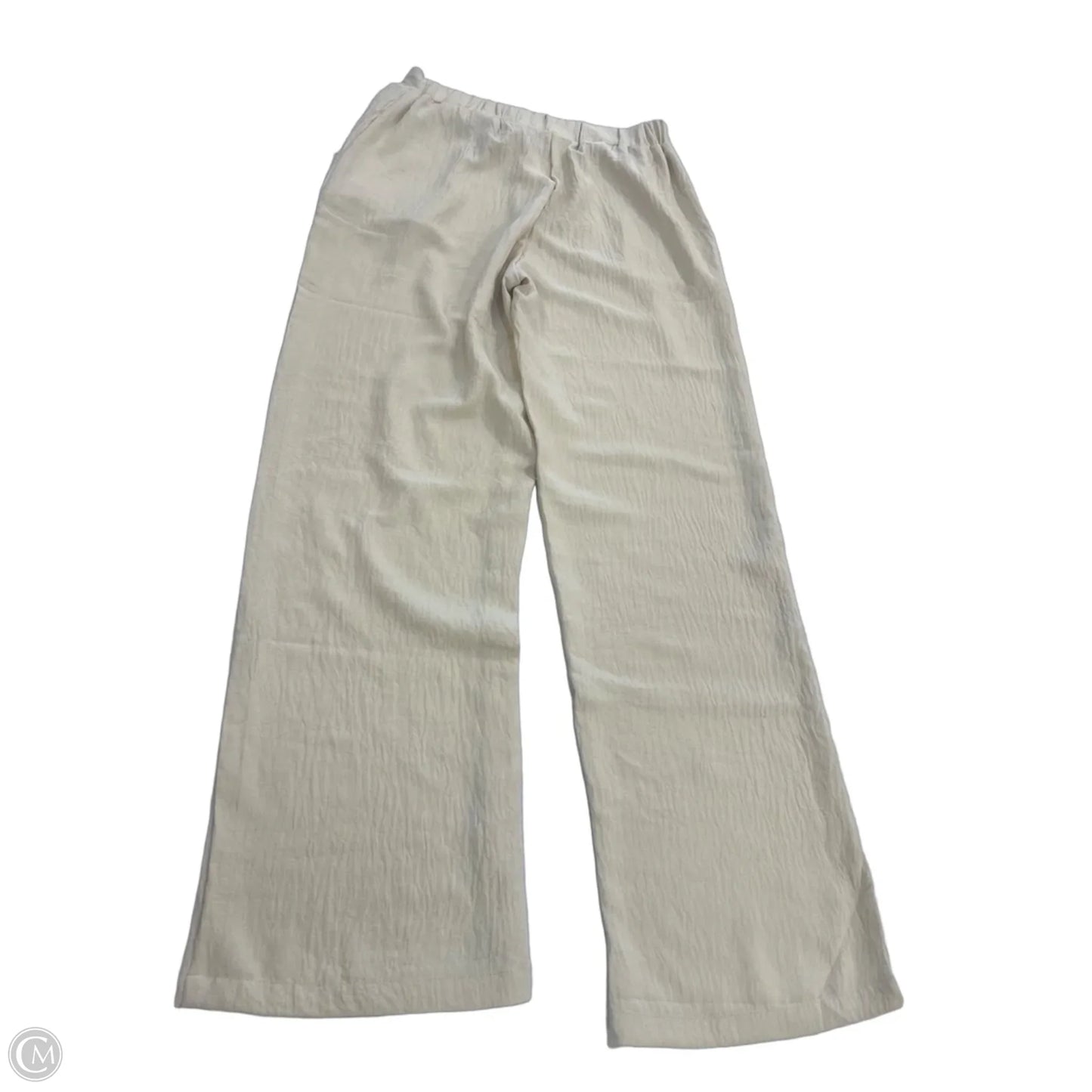 Pants Lounge By Clothes Mentor In Ivory, Size: S