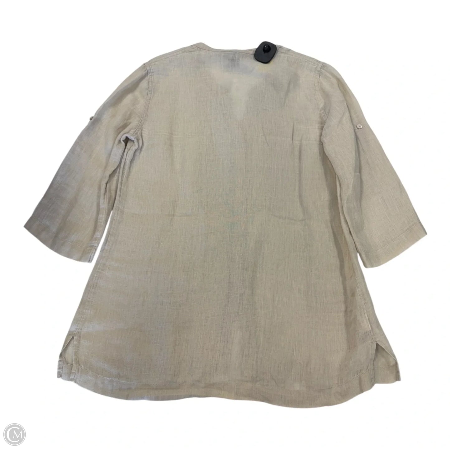 Top 3/4 Sleeve By Tommy Bahama In Beige, Size: Xs
