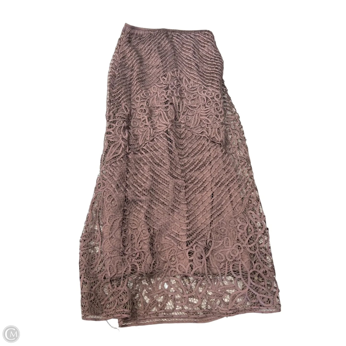 Skirt Maxi By Clothes Mentor In Brown, Size: Xl