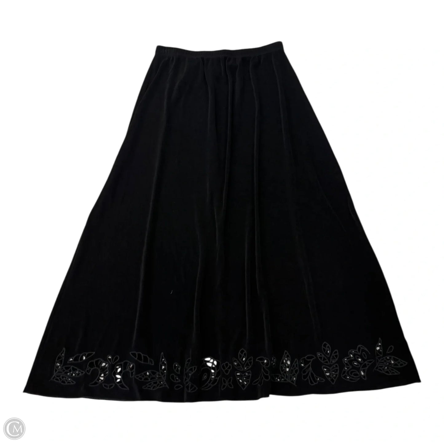 Skirt Maxi By Chicos In Black, Size: S