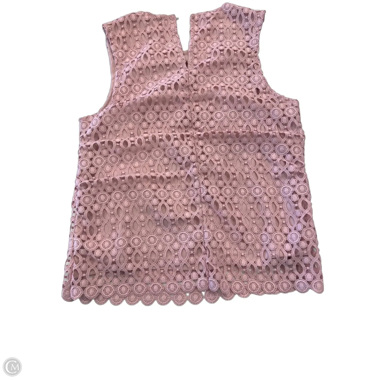 Blouse Sleeveless By Clothes Mentor In Pink, Size: M