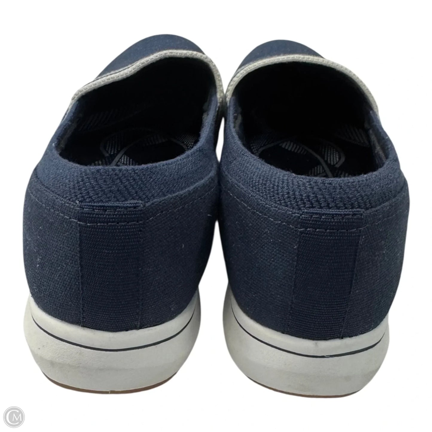 Shoes Athletic By Clarks In Blue & White, Size: 9.5