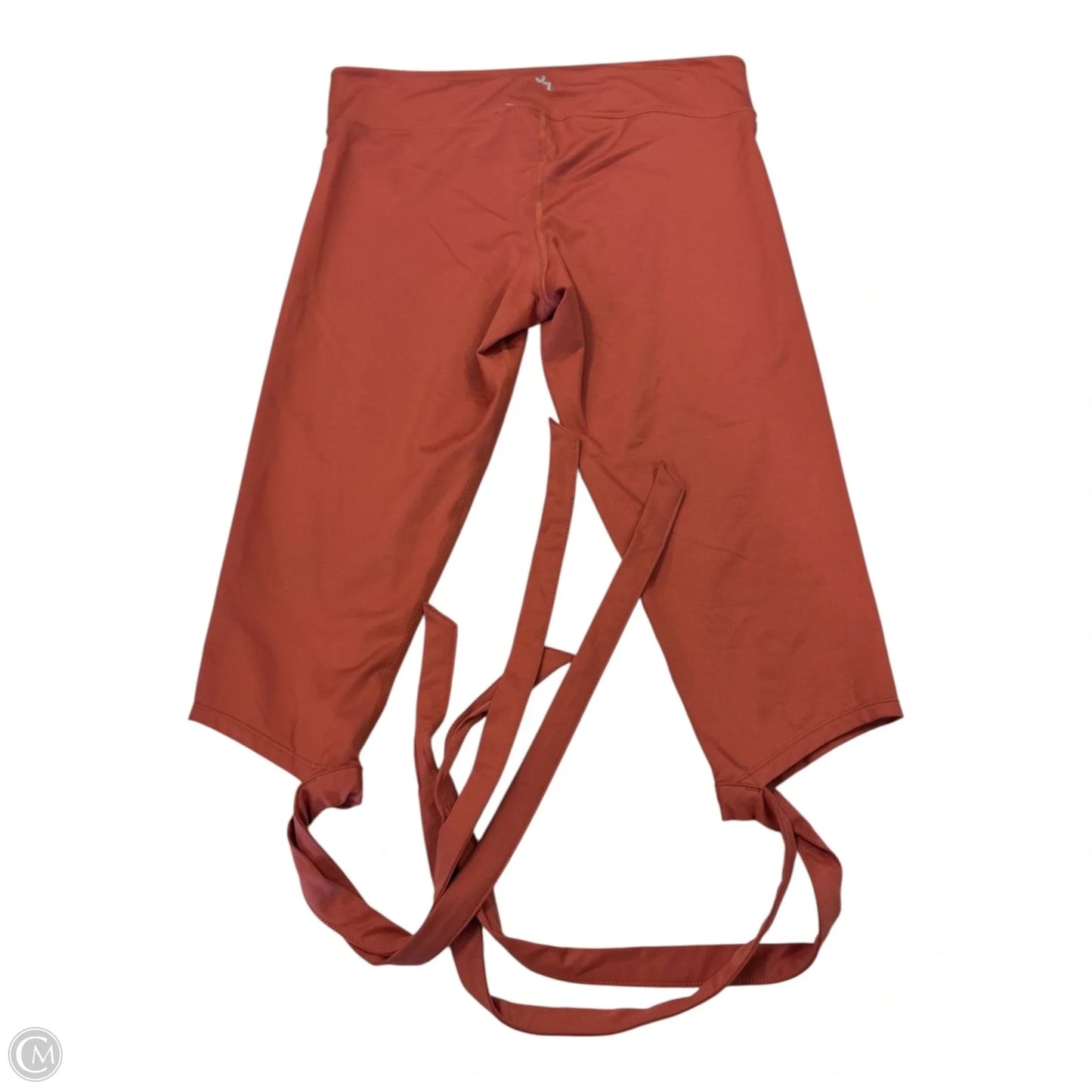 Athletic Capris By Joy Lab In Orange, Size: L