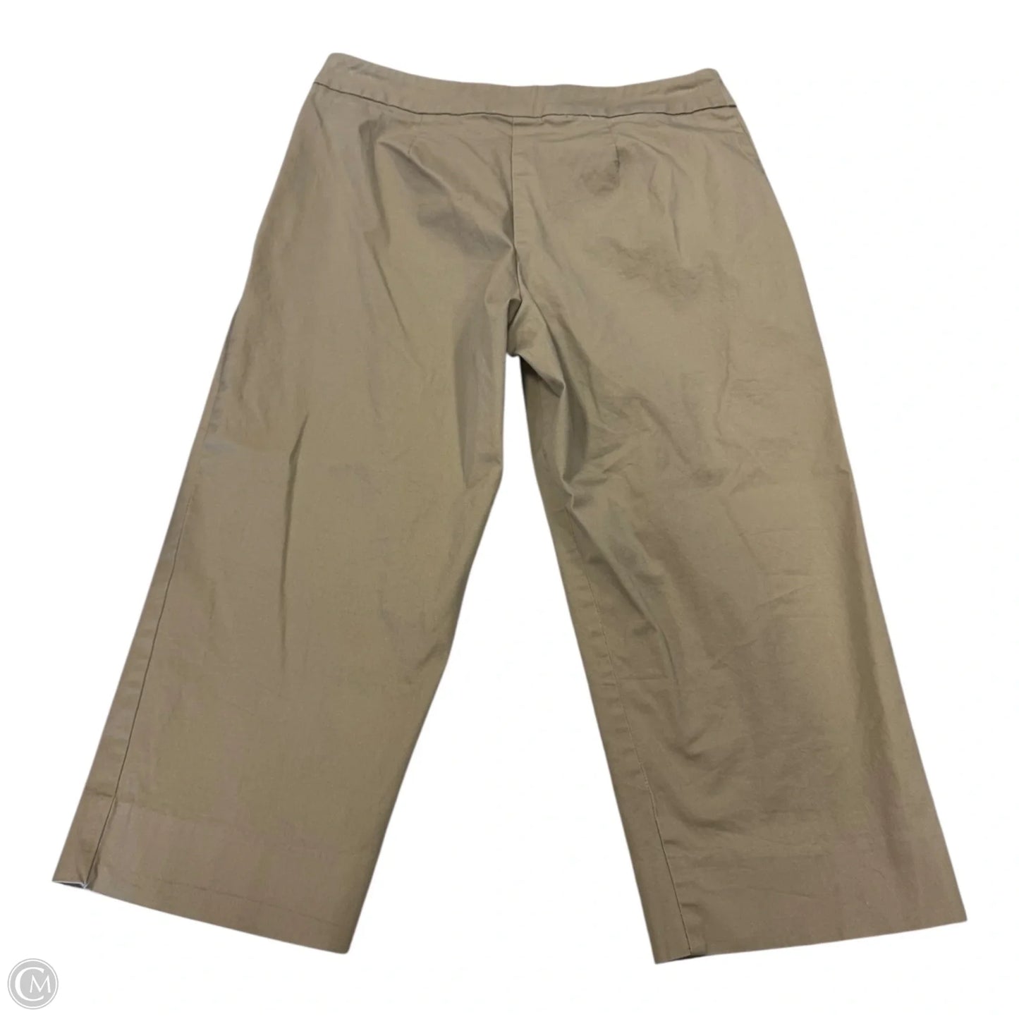 Capris By Briggs In Tan, Size: 8