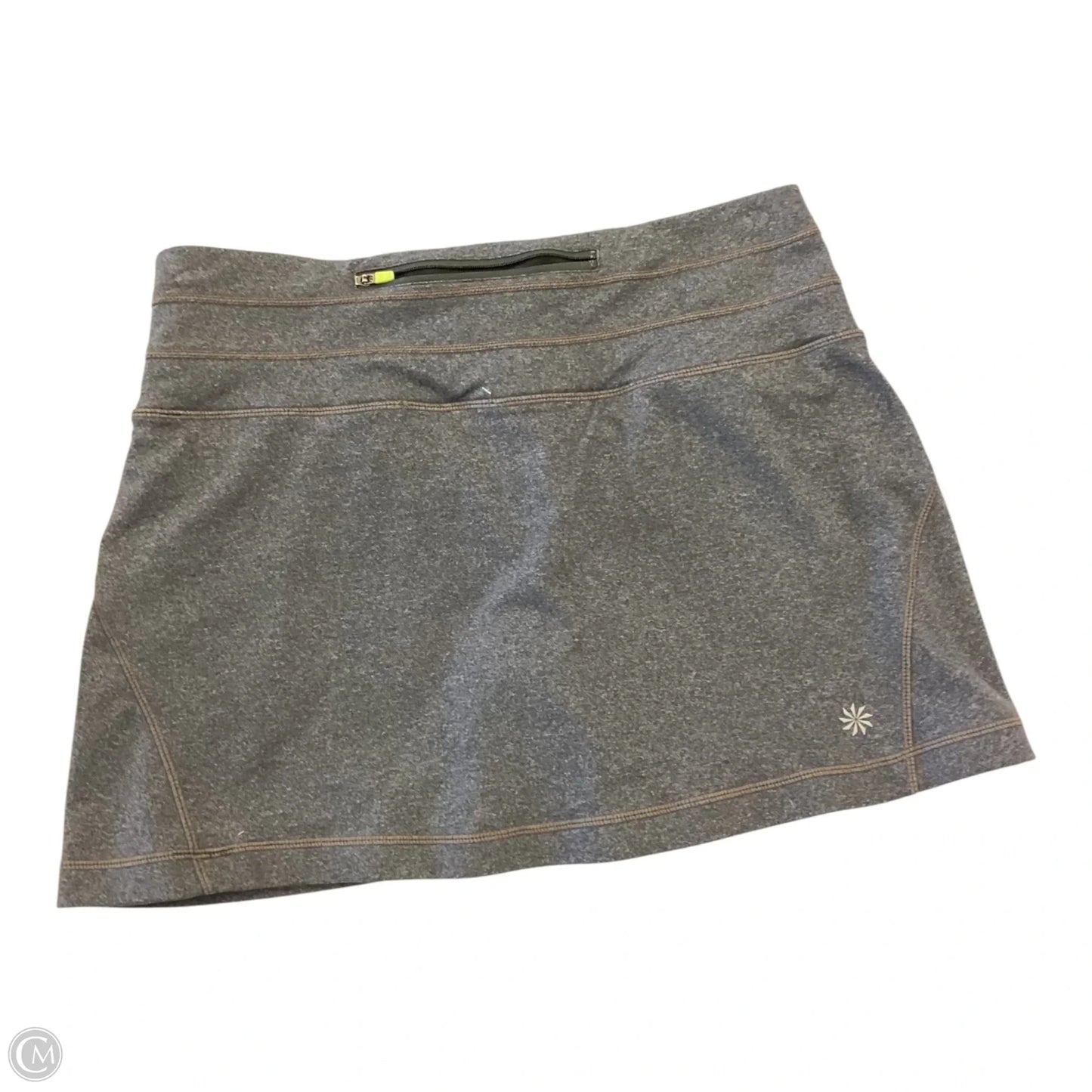 Athletic Skort By Athleta In Grey, Size: S