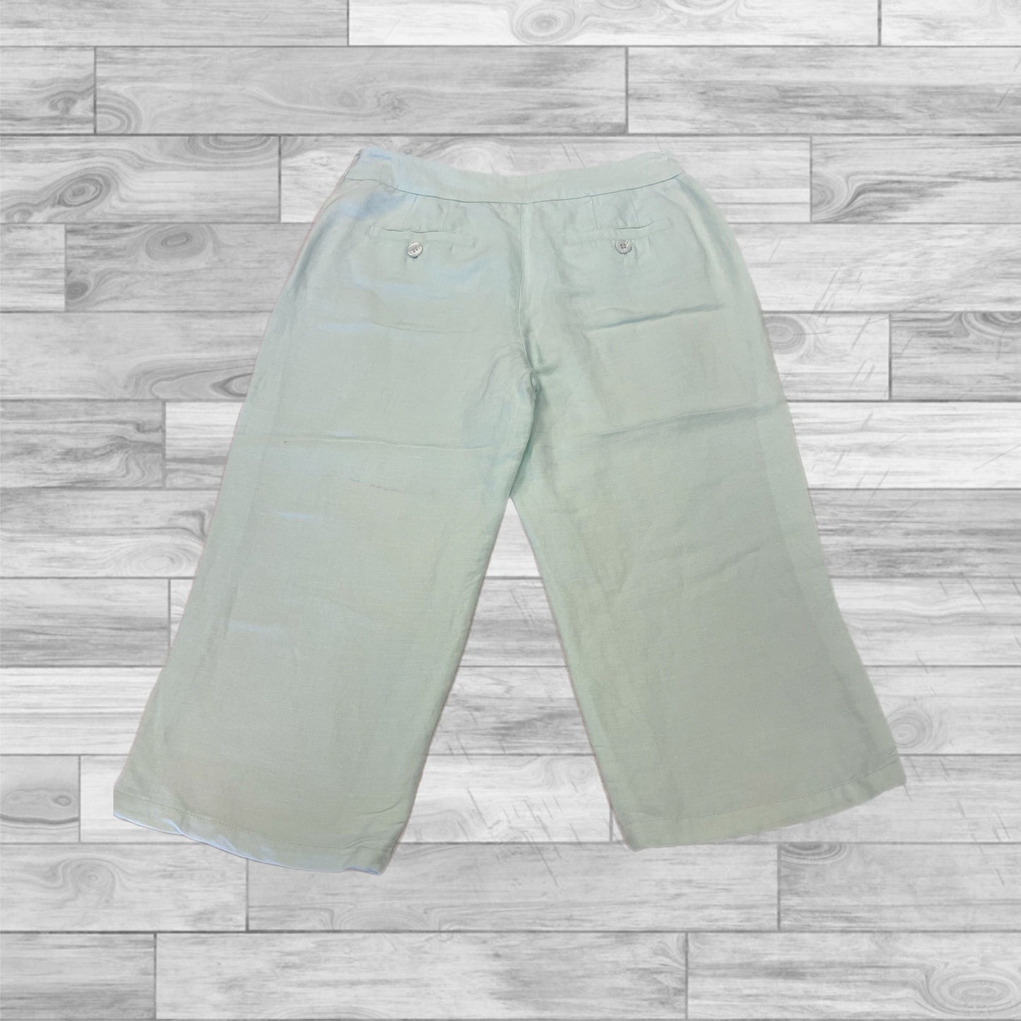 Capris By Ann Taylor In Green, Size: 4