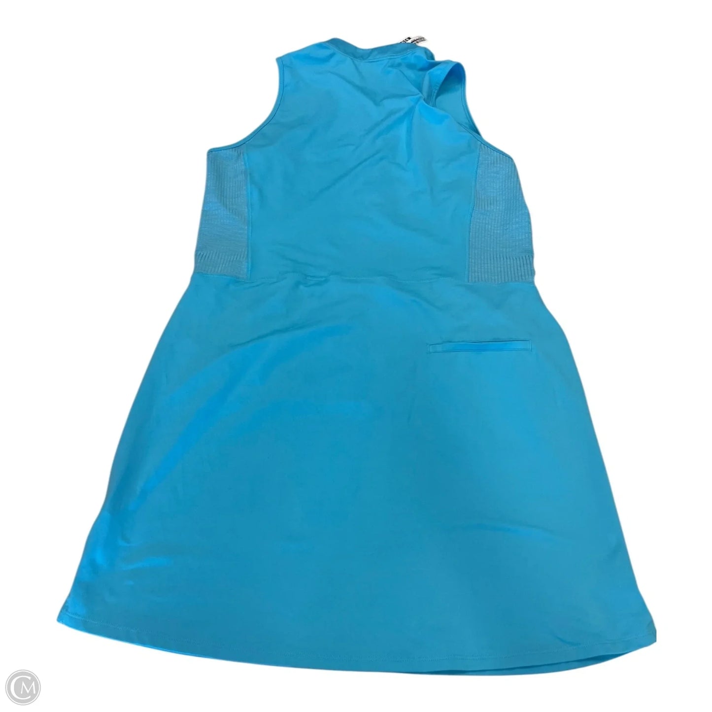 Athletic Dress By Adidas In Blue, Size: L