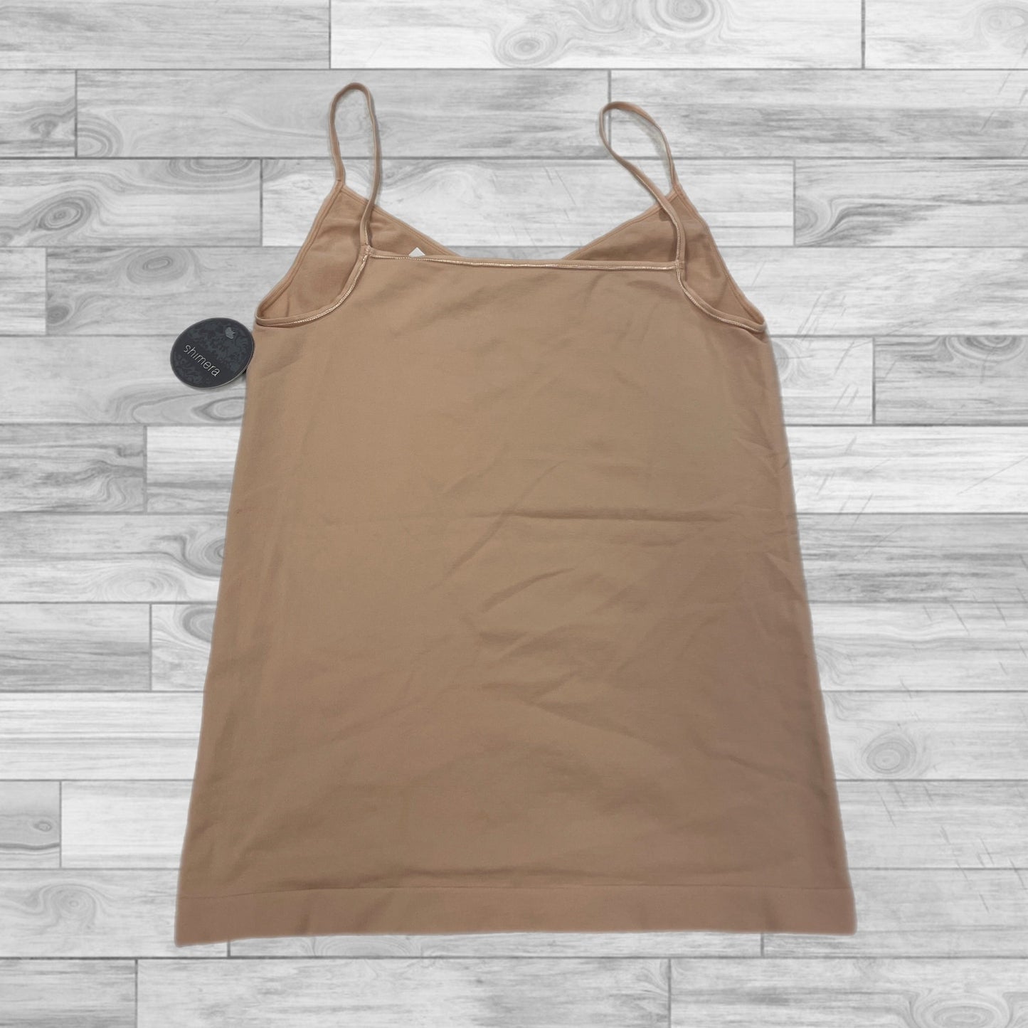 Top Cami By Clothes Mentor In Tan, Size: Xl