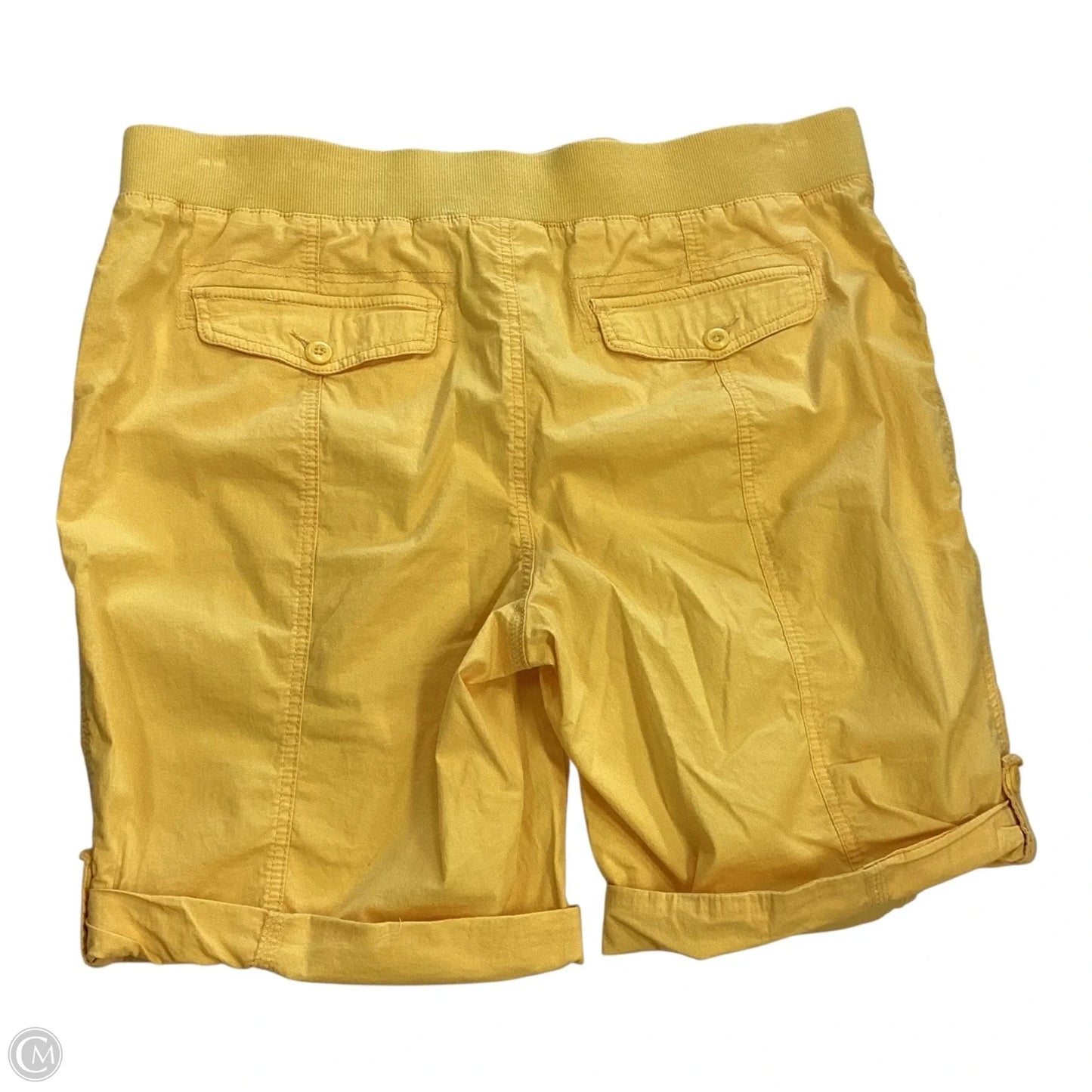 Shorts By Style And Company In Yellow, Size: 16