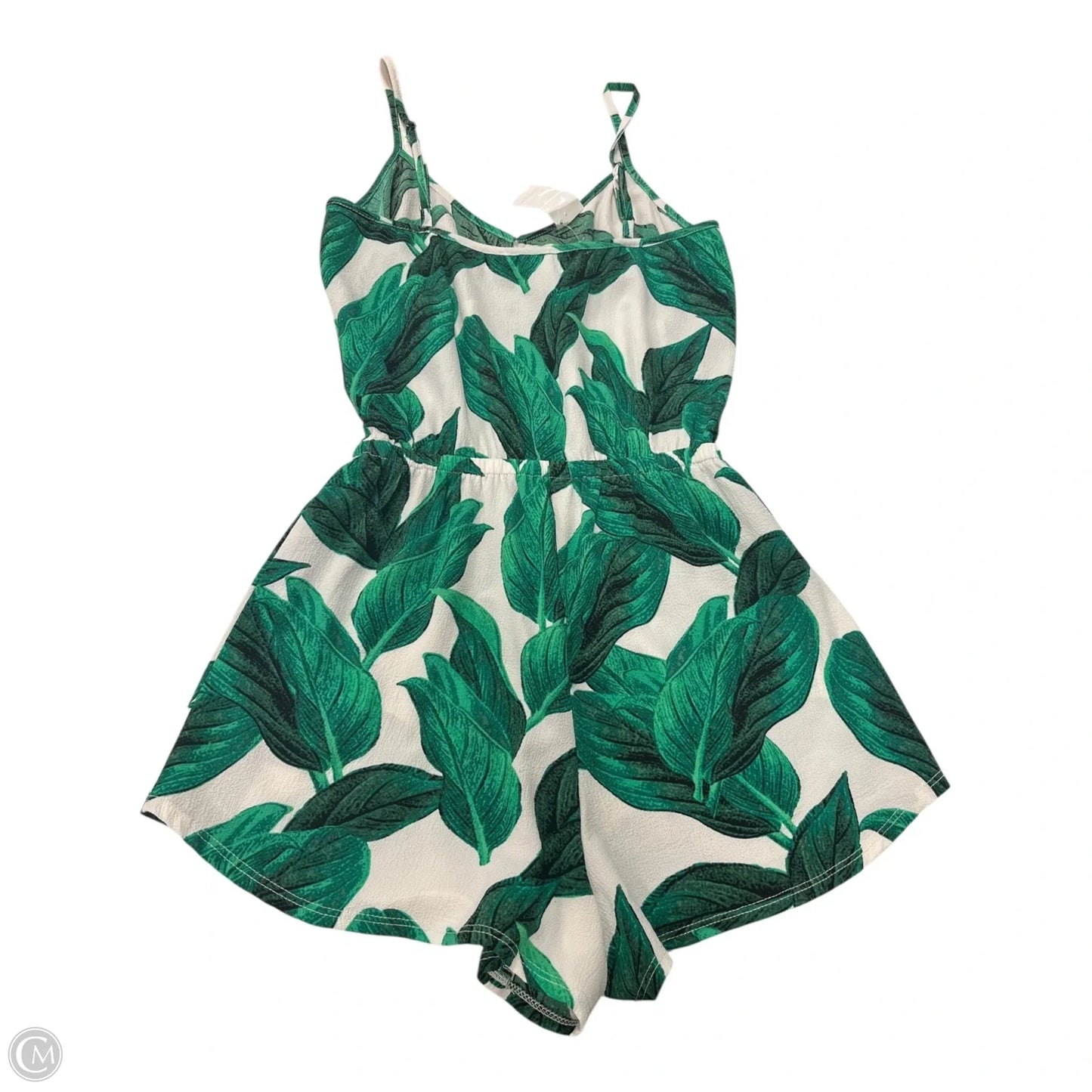 Romper By Show Me Your Mumu In Green & White, Size: S